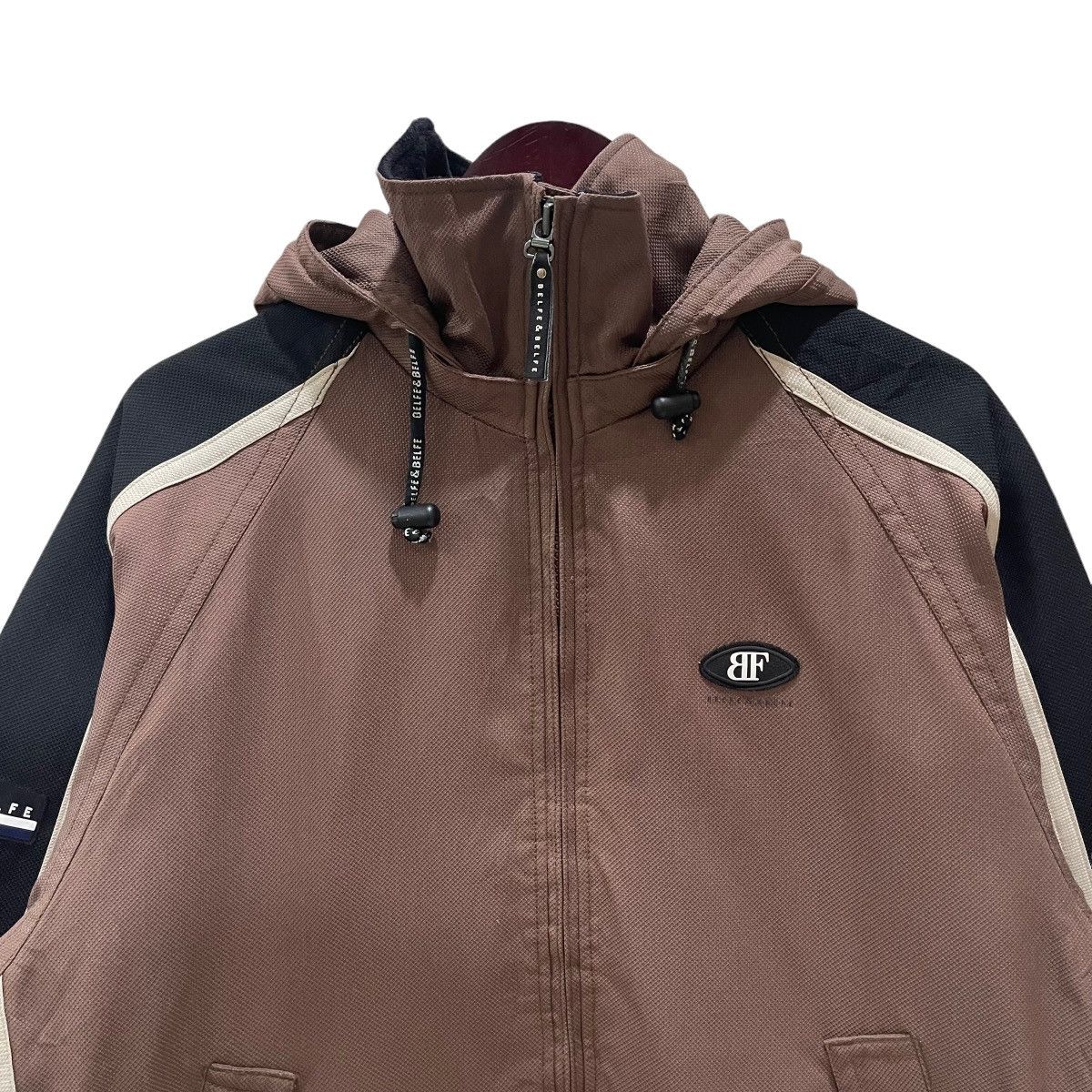 Vintage Belfe Active Riding Hoodie Zipper Jacket