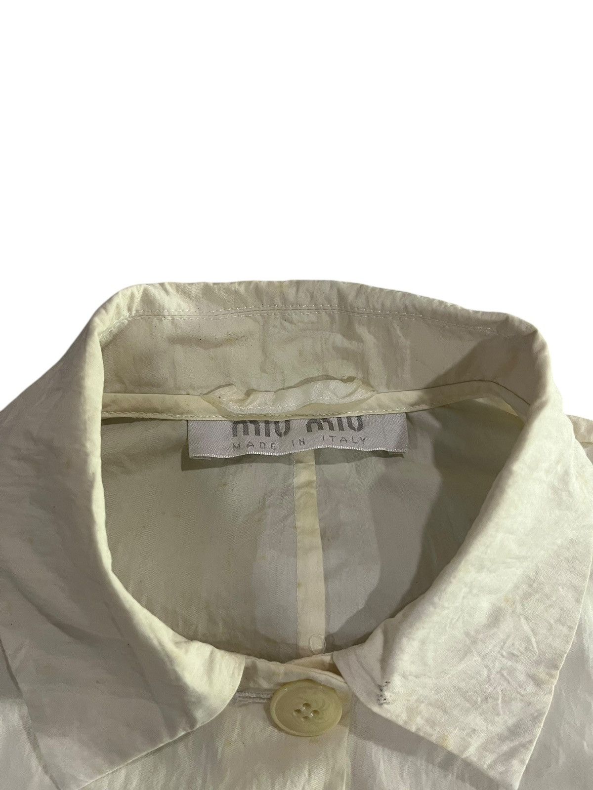 Miu Miu Miu Miu F/W 2000 Button Up Shirt Size S / US 4 / IT 40 - 11 Thumbnail