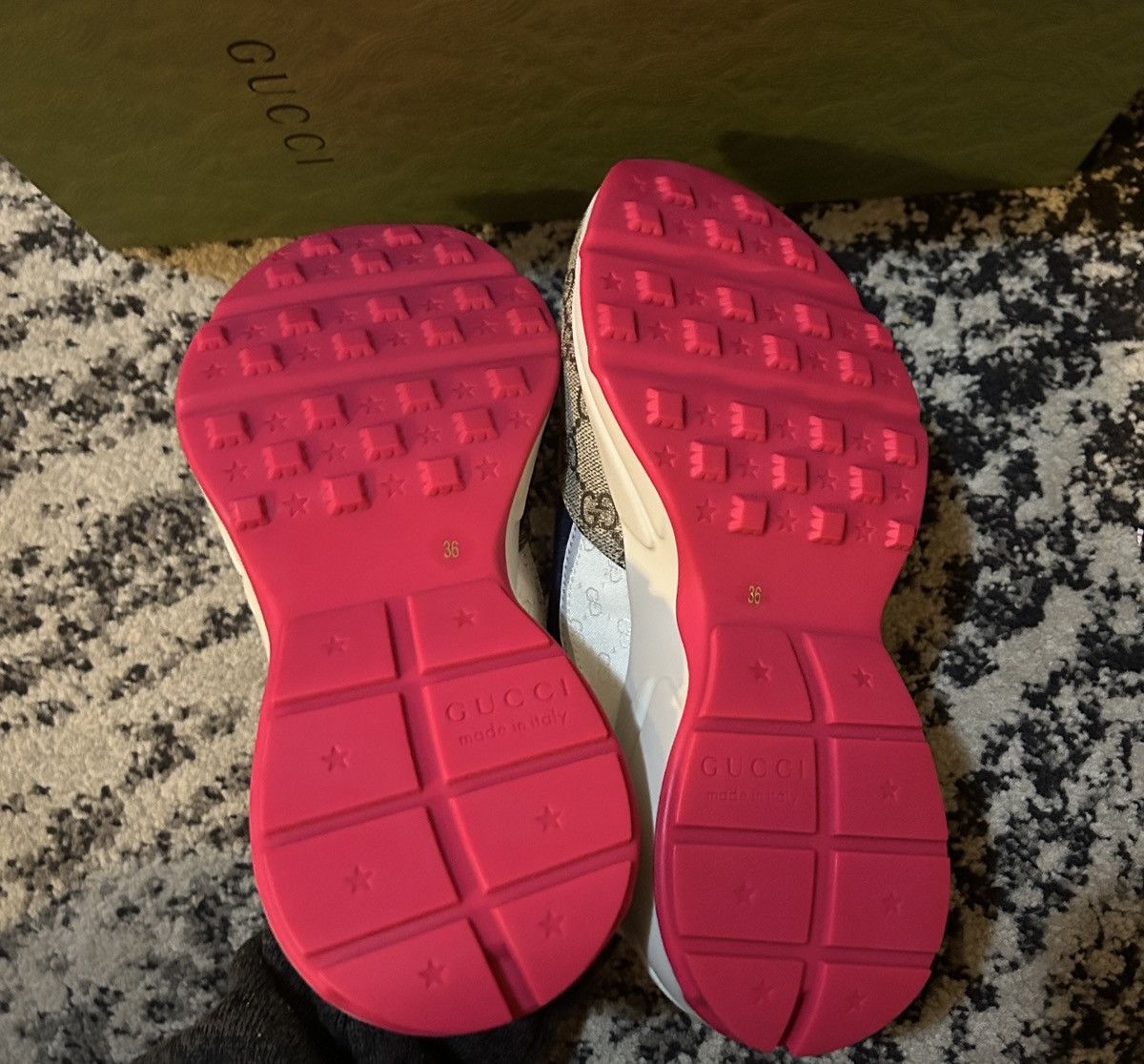 Gucci Gucci GG Supreme Rhyton Sneaker Size US 6 / IT 36 - 5 Thumbnail