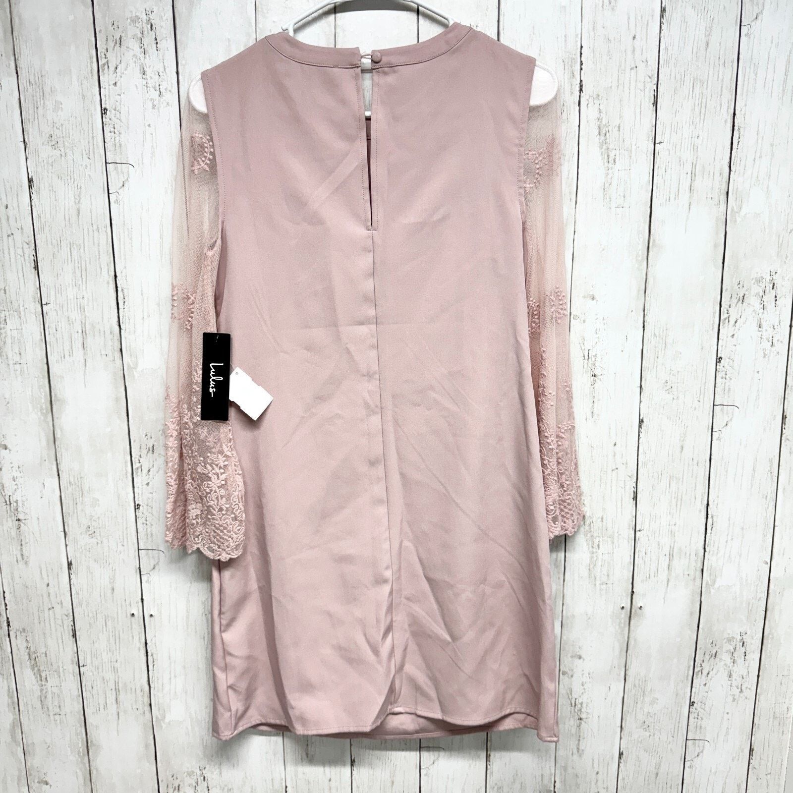 Other Lulus Dress XS Once Upon a Midnight Long Sleeve Shift NWT Size XS / US 0-2 / IT 36-38 - 7 Thumbnail
