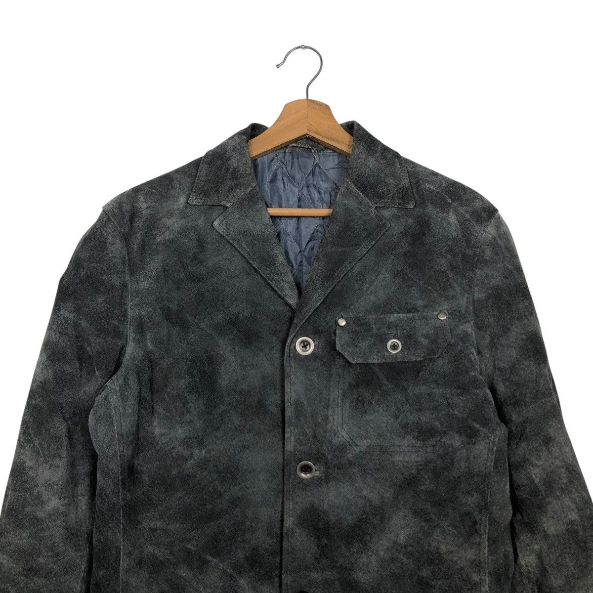 Japanese Brand 🔥VINTAGE GENUINE LEATHER BIKER JACKET NICOLE ISSEY MIYAKE Size US M / EU 48-50 / 2 - 5 Thumbnail
