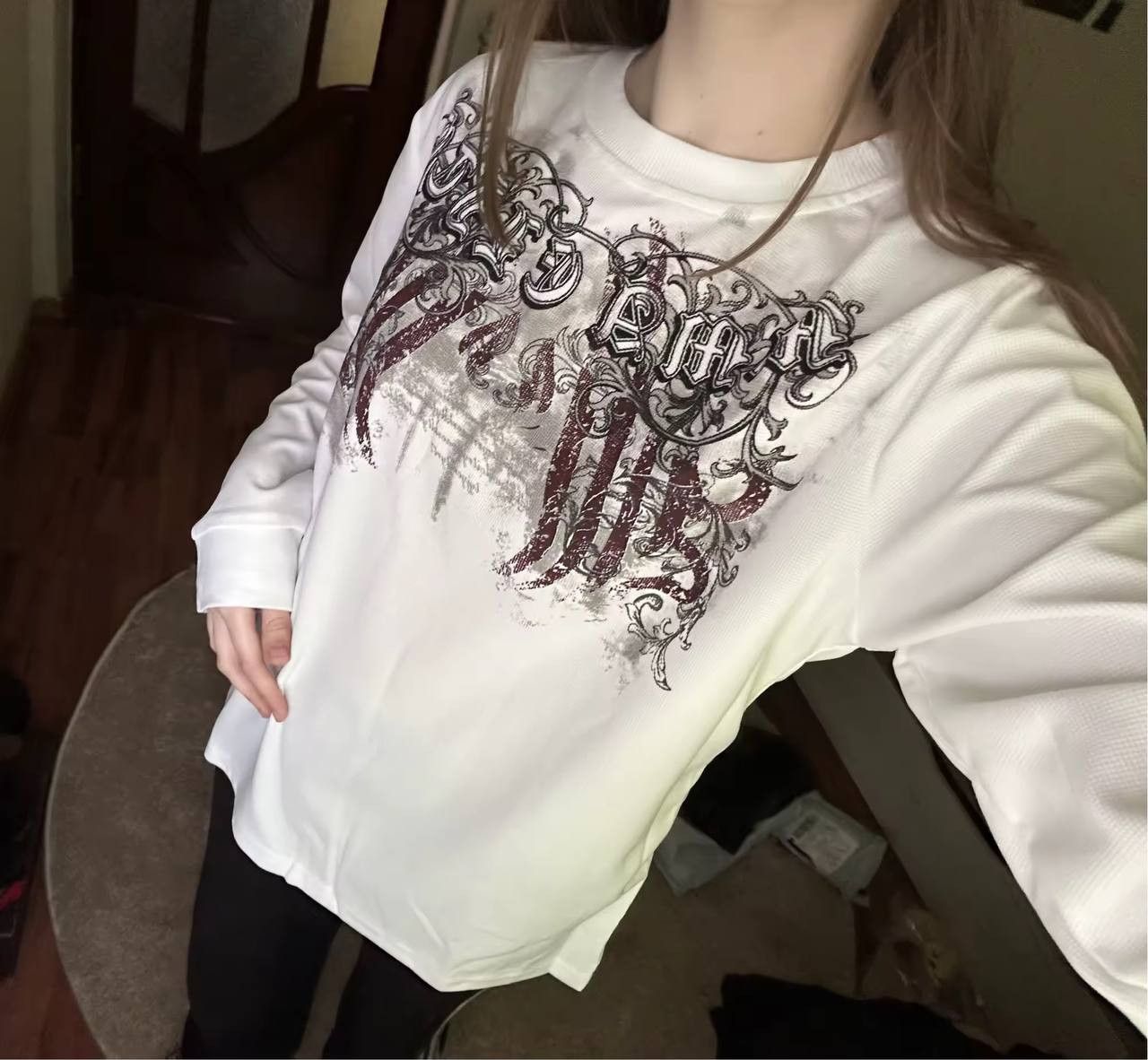 Japanese Brand × Vintage long-sleeve graphic T-shirt Size S / US 4 / IT 40 - 2 Thumbnail