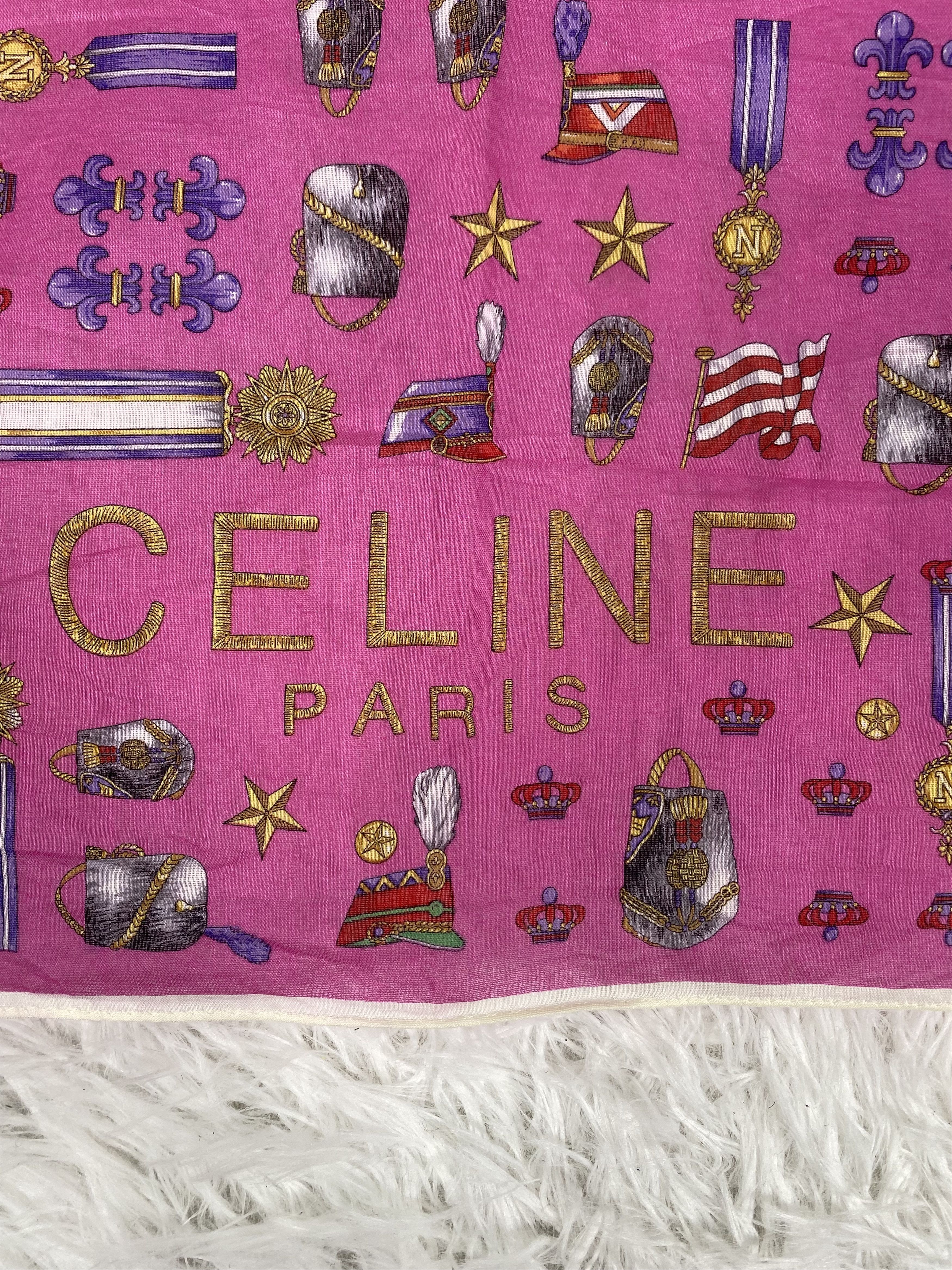 Celine Vintage Celine Handkerchief Neckerchief PH0612 Size ONE SIZE - 4 Thumbnail