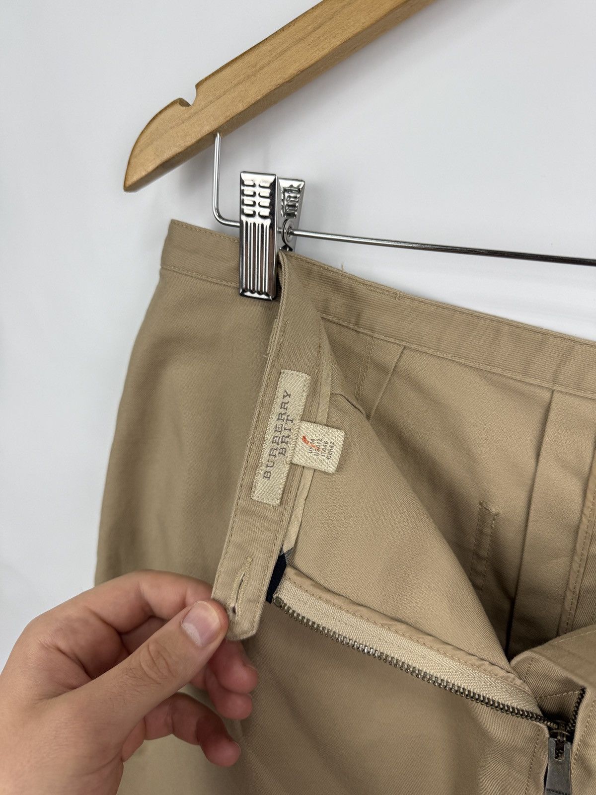 Burberry 🇬🇧 Vintage Burberry Brit London Skirt Rare Retro Size 32" / US 10 / IT 46 - 5 Thumbnail