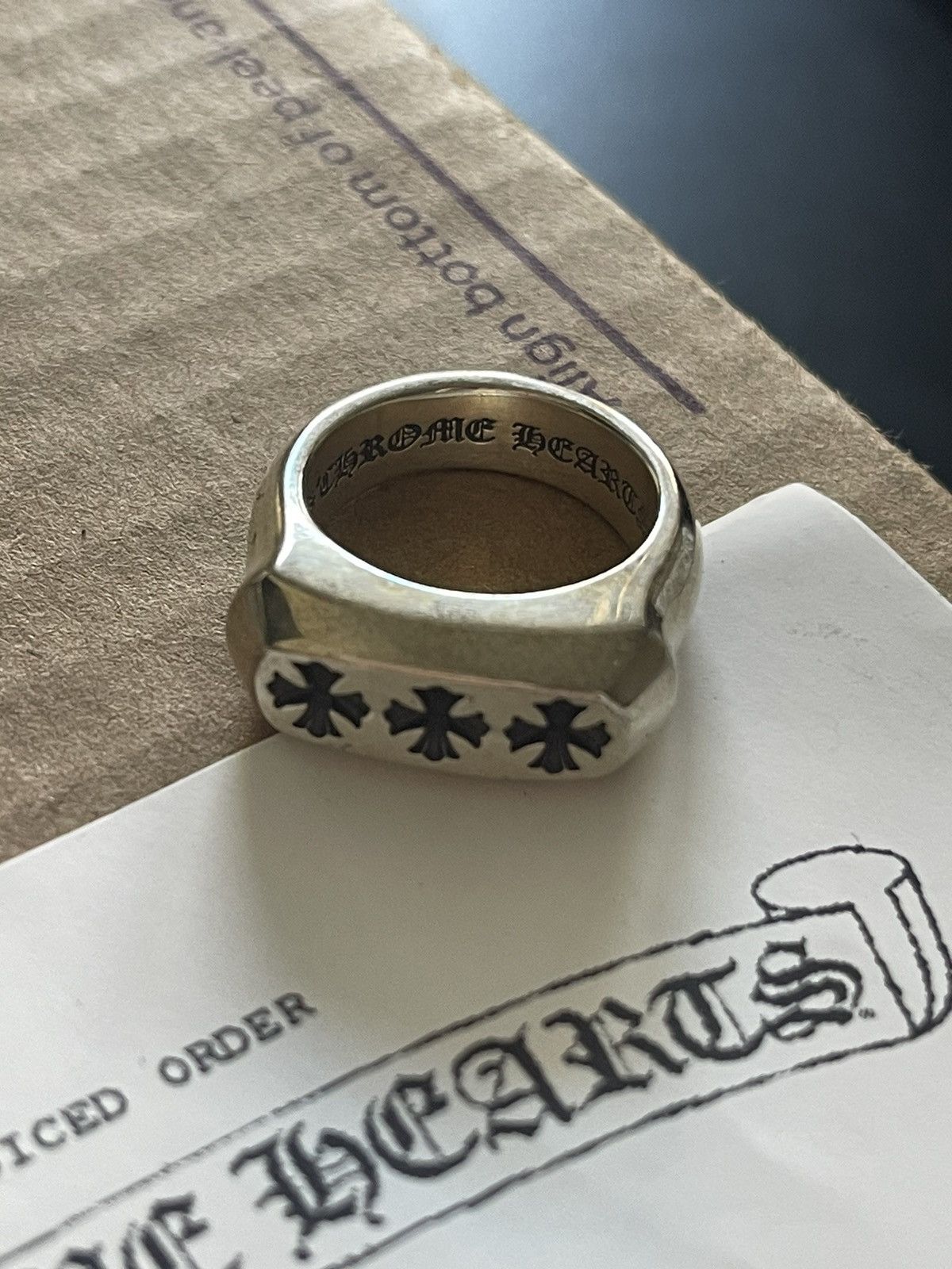 Chrome Hearts Brand new Chrome Hearts Lil PJ Ring - Size 7 | Grailed