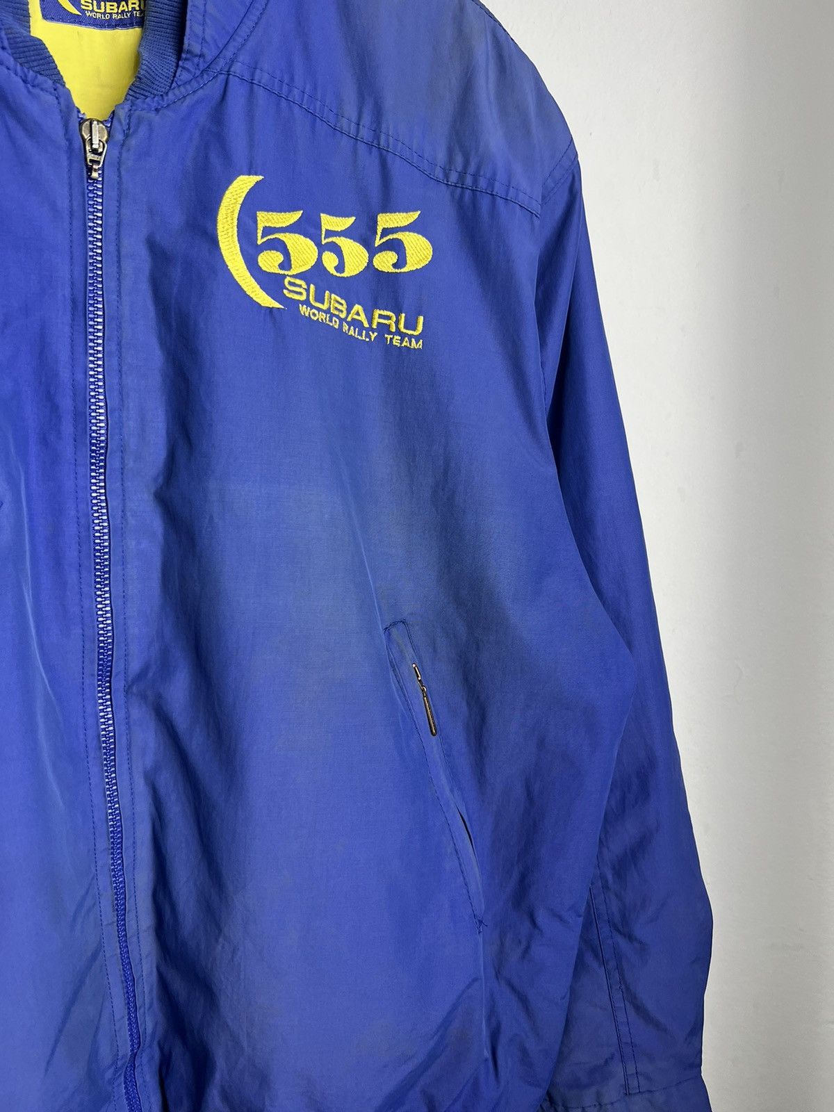 Japanese Brand × Vintage Vintage 1998s SuperRare Subaru 555 Rally Jackets for GC8 Size US M / EU 48-50 / 2 - 4 Thumbnail