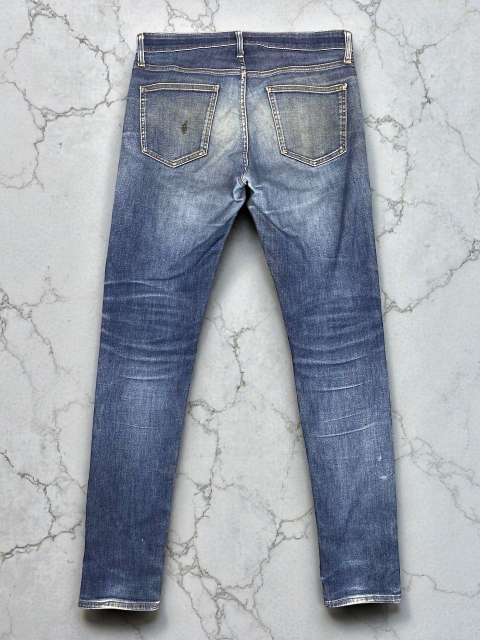 Japanese Brand uniqlo japanese brand skinny ultra stretch distressed denim Size US 34 / EU 50 - 2 Thumbnail
