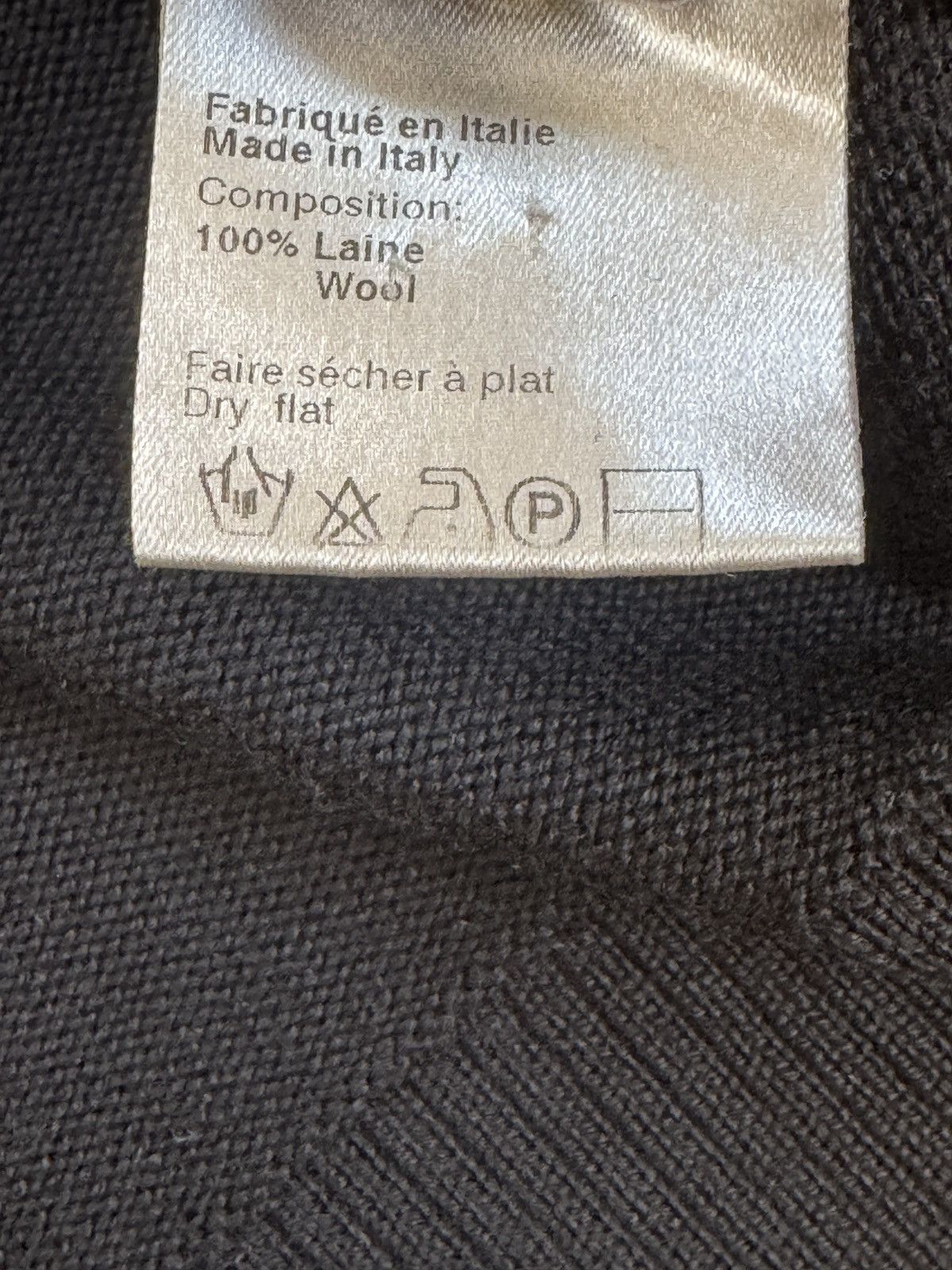 Dior × Hedi Slimane Dior Homme 2005 Black Cardigan Size US M / EU 48-50 / 2 - 5 Thumbnail