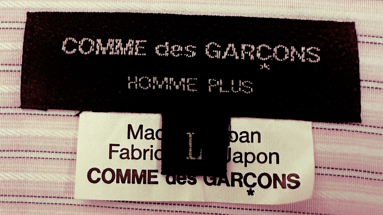 Comme des Garcons Homme Plus Homme Plus Cut Shirt L Size US L / EU 52-54 / 3 - 4 Thumbnail