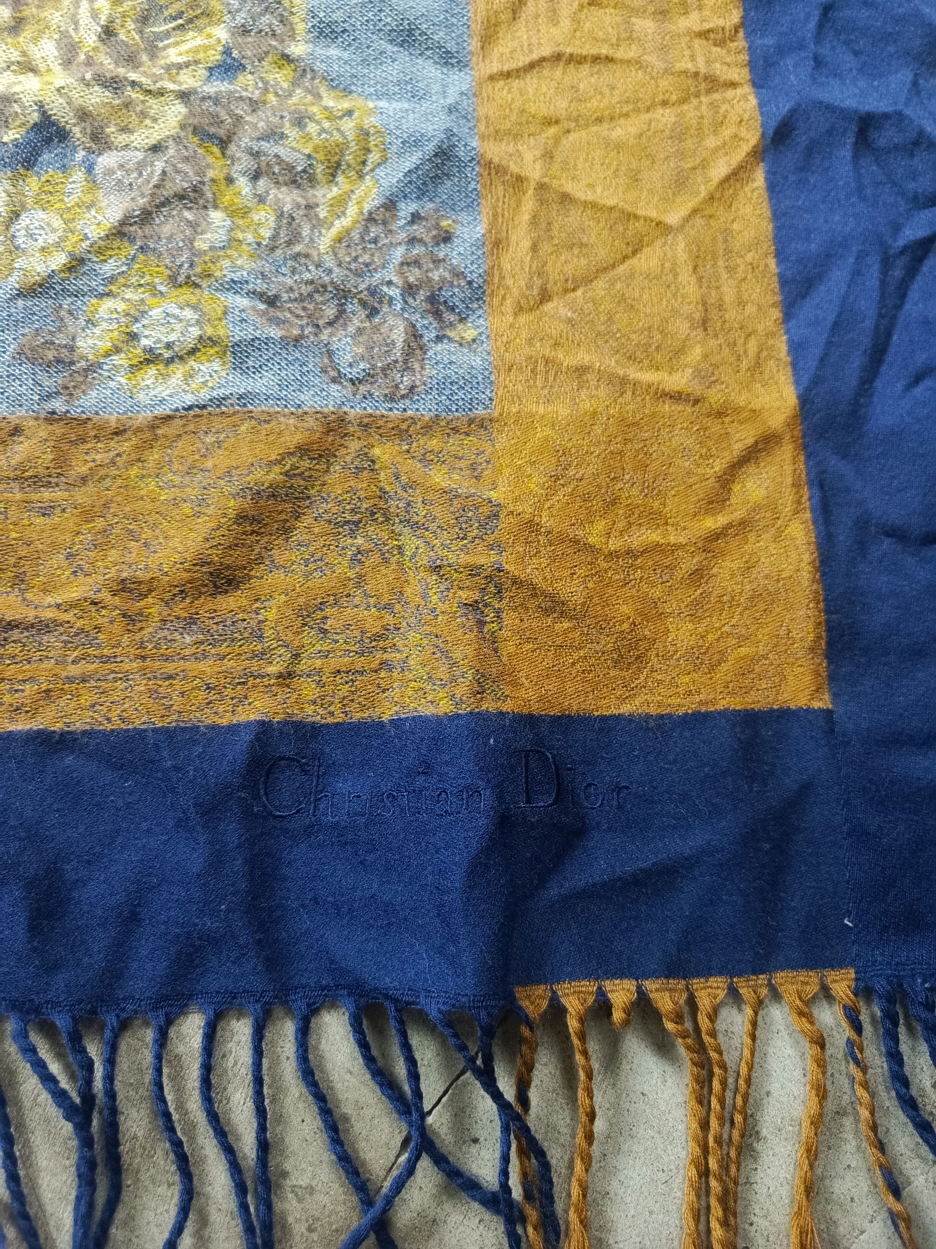 Christian Dior Monsieur Dior Stall shawl Women Size ONE SIZE - 4 Thumbnail