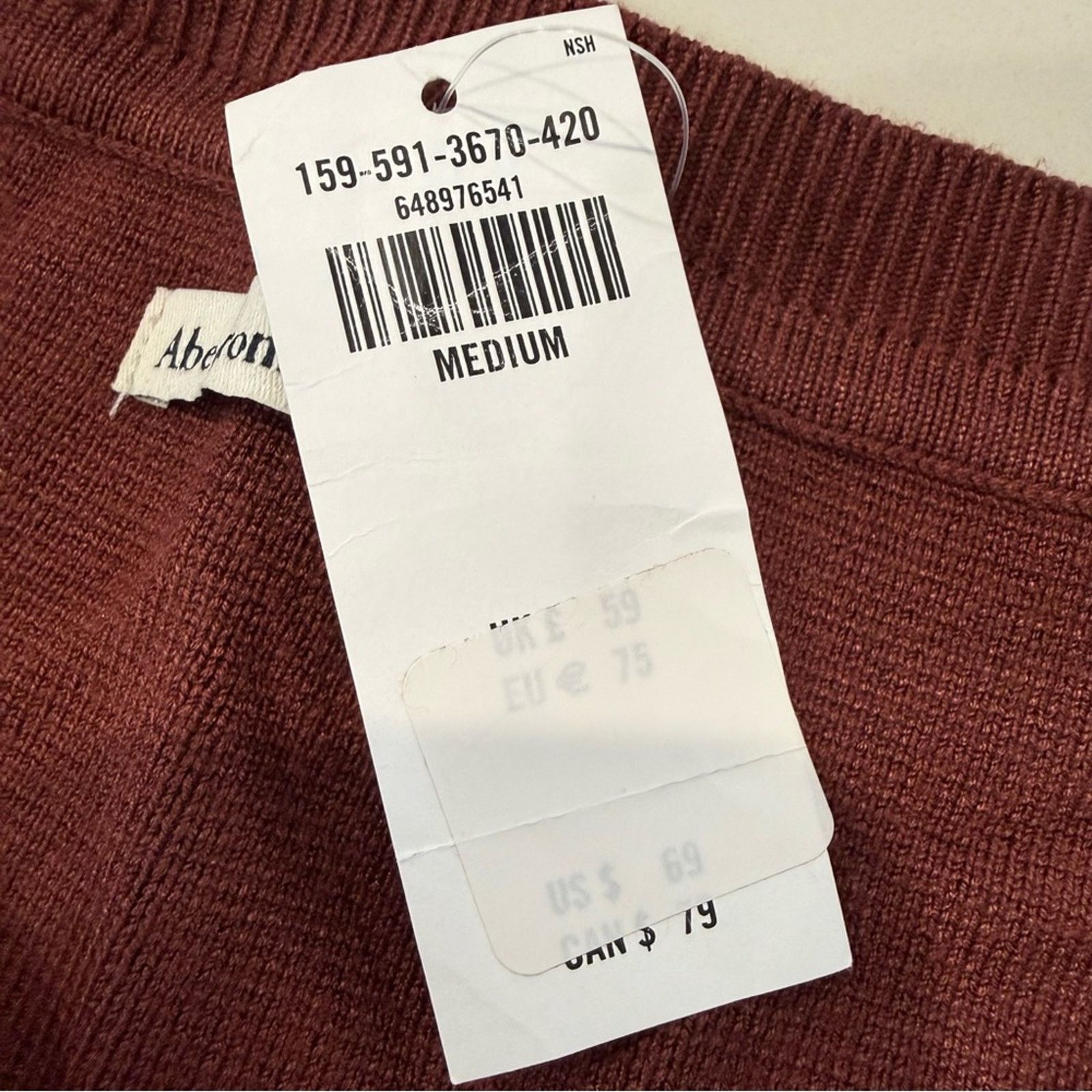 Abercrombie & Fitch Abercrombie & Fitch NWT Off Shoulder Sweater Dress Womens M Size M / US 6-8 / IT 42-44 - 9 Thumbnail