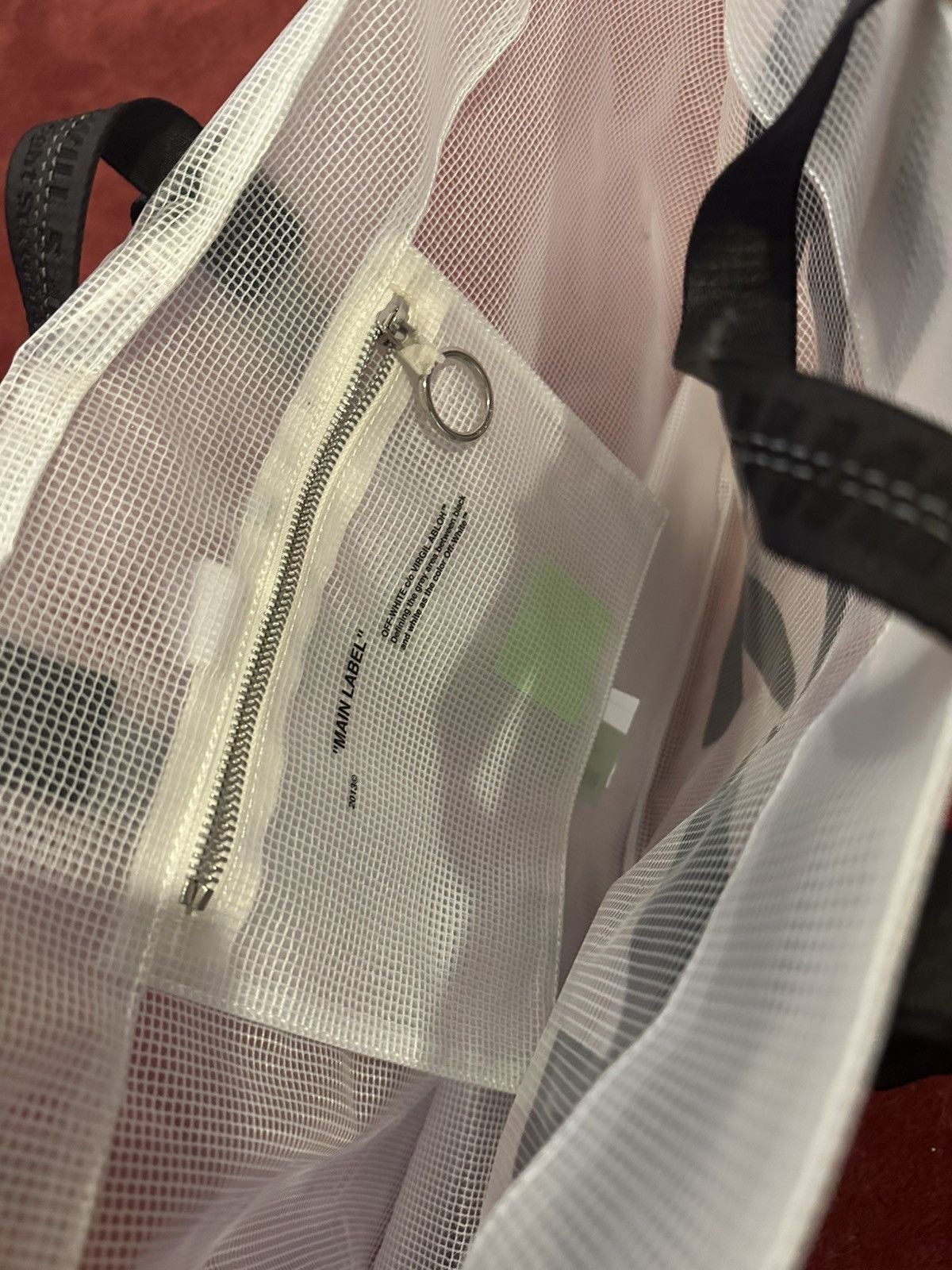 Off-White OFF WHITE TRANSPARENT TOTE Size ONE SIZE - 8 Thumbnail