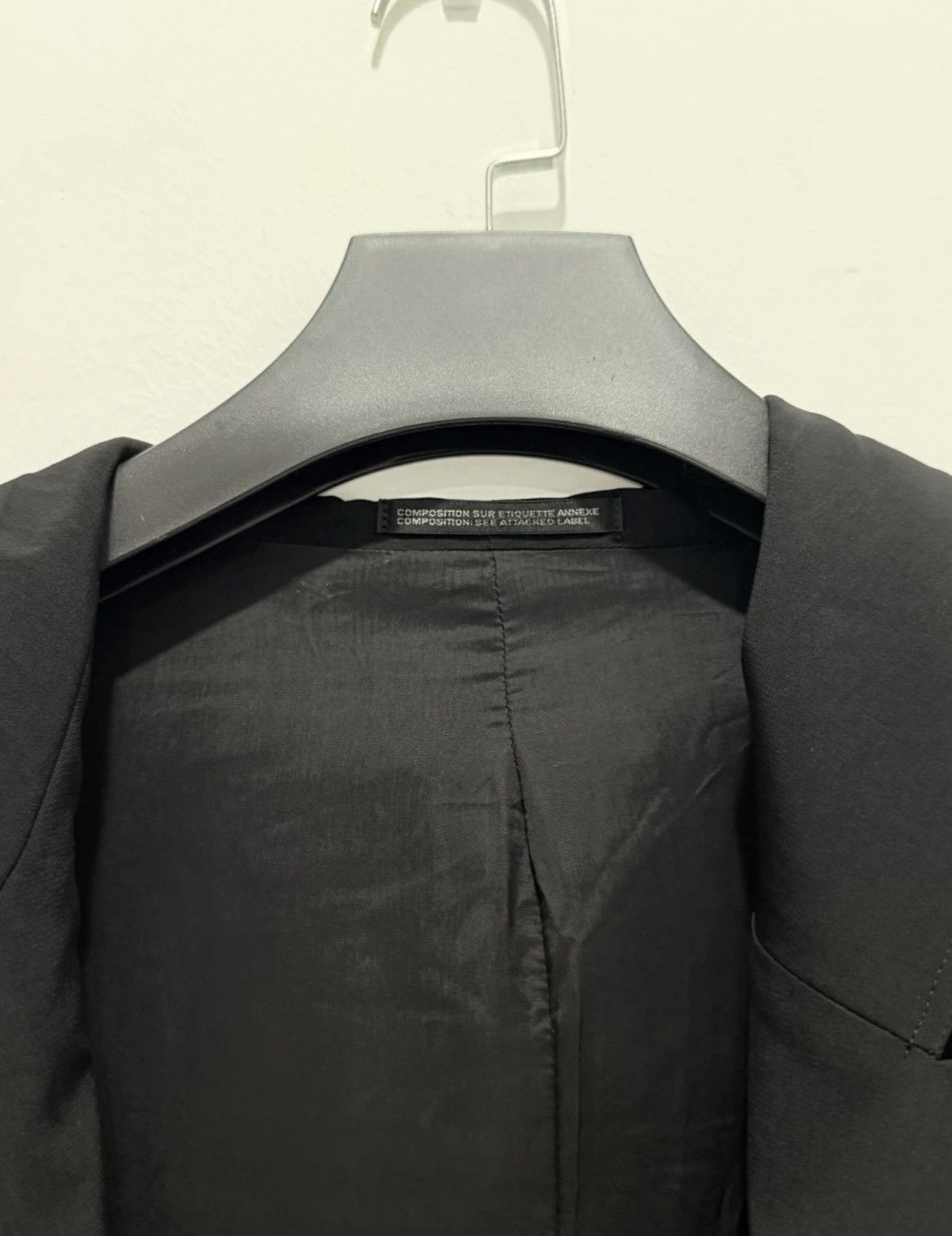 Yohji Yamamoto 【Yohji Yamamoto】23ss Triacetate Witch Hood Jacket Size US L / EU 52-54 / 3 - 2 Thumbnail