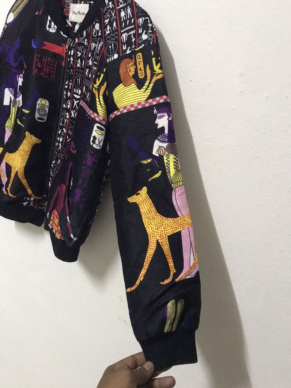 Japanese Brand × Vintage Vintage max martin overprint bomber Size S / US 4 / IT 40 - 4 Thumbnail