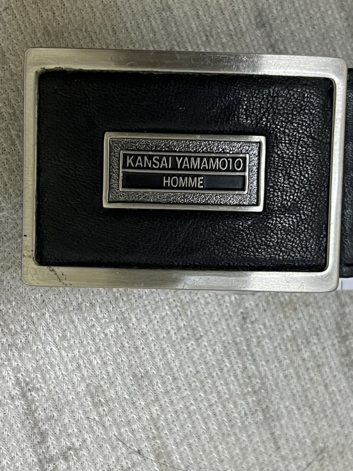 Kansai Yamamoto Vintage 80s kansai yamamoto leather belt Size ONE SIZE - 2 Thumbnail