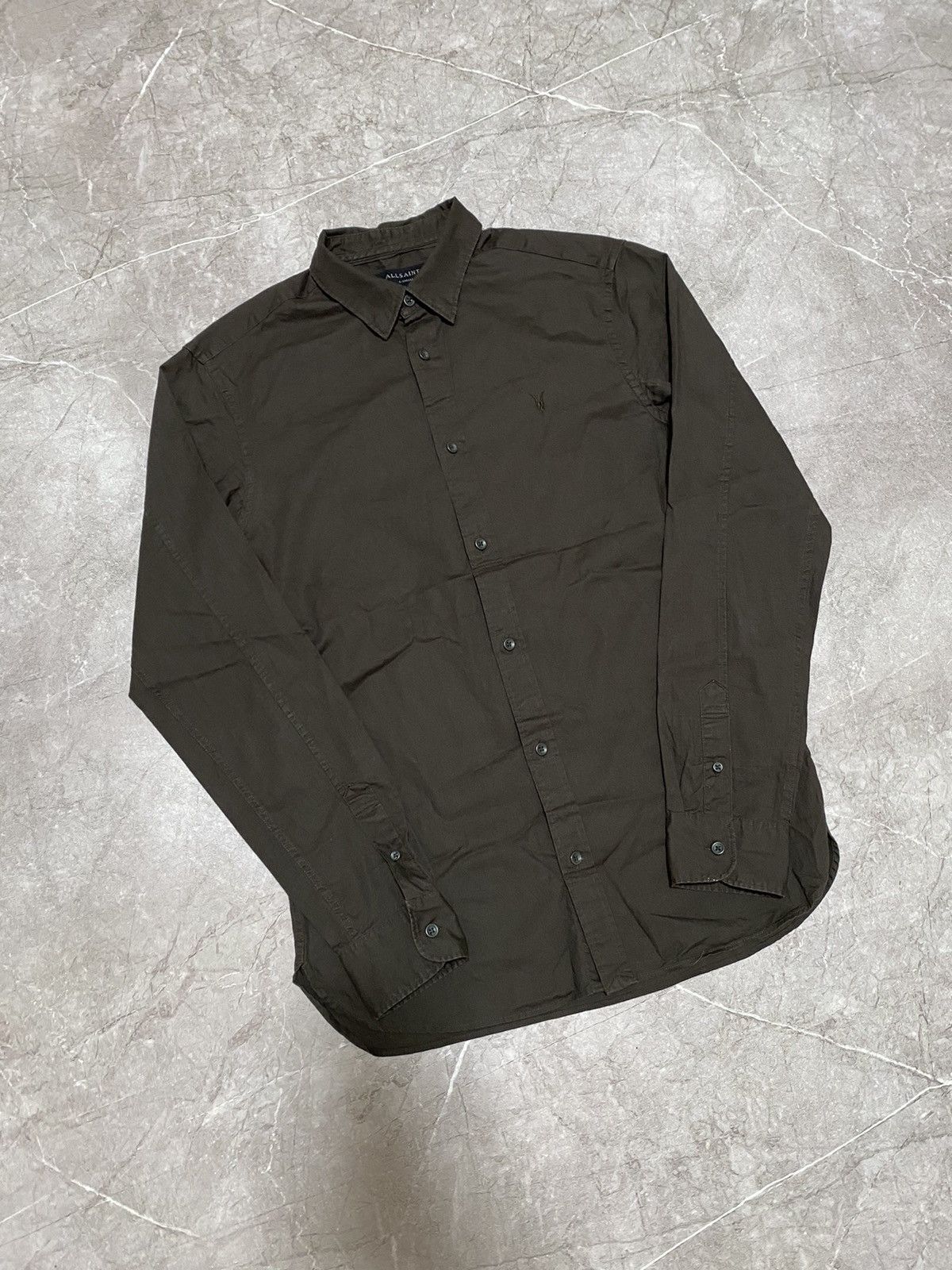 Allsaints Vintage Allsaints Button Up Men’s Shirt Y2K Long Sleeve Size US S / EU 44-46 / 1 - 2 Thumbnail