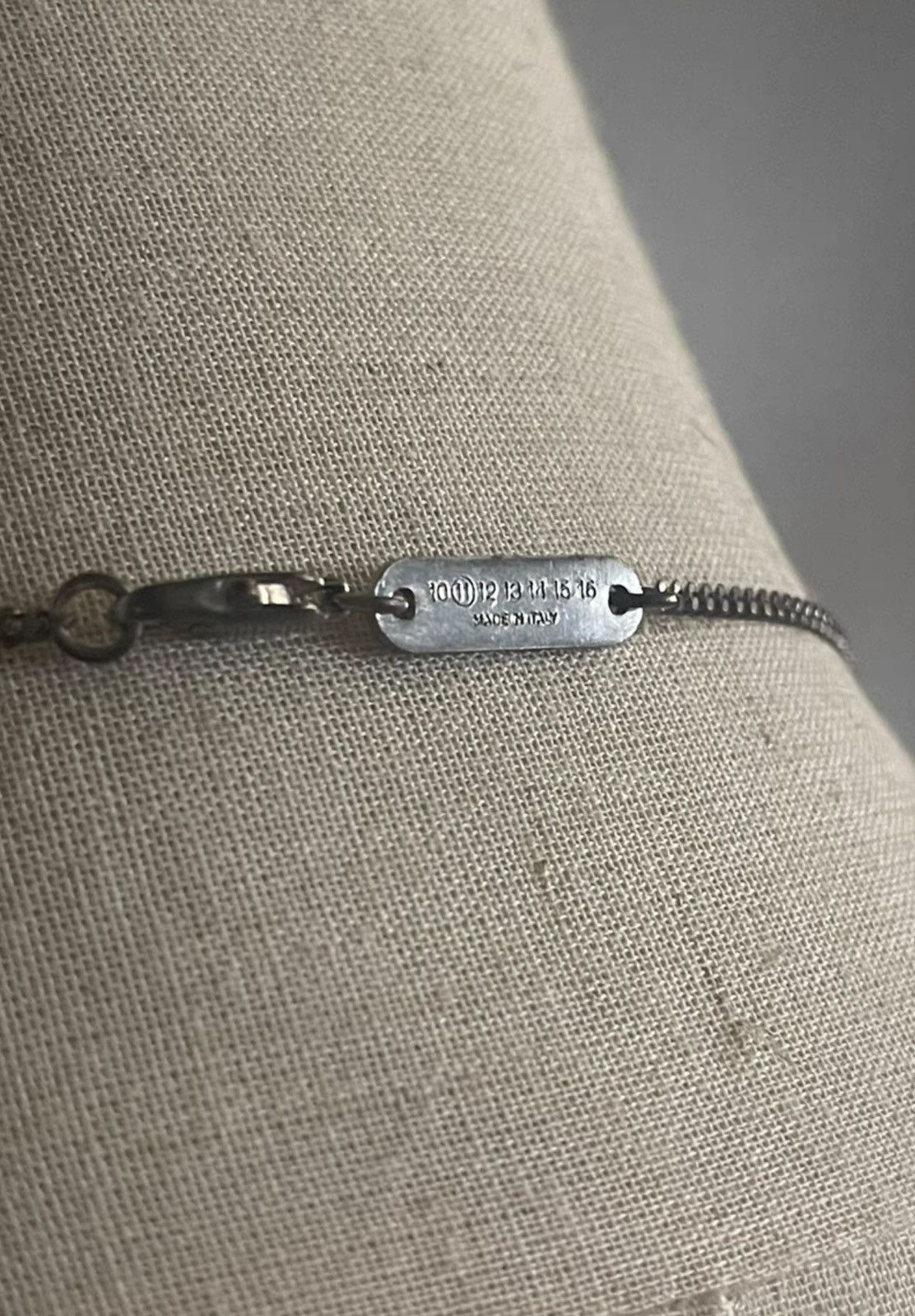 Maison Margiela Maison Martin Margiela｜Diamond hollow necklace Size ONE SIZE - 4 Thumbnail