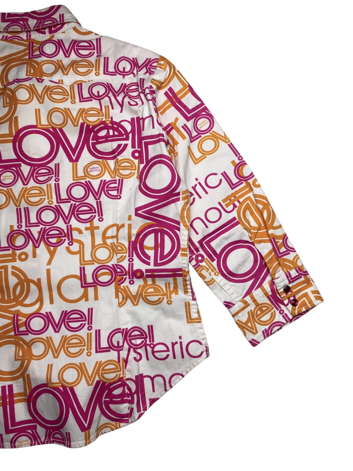 Hysteric Glamour 2000's Hysteric Glamour Love Shirts Size US S / EU 44-46 / 1 - 10 Thumbnail