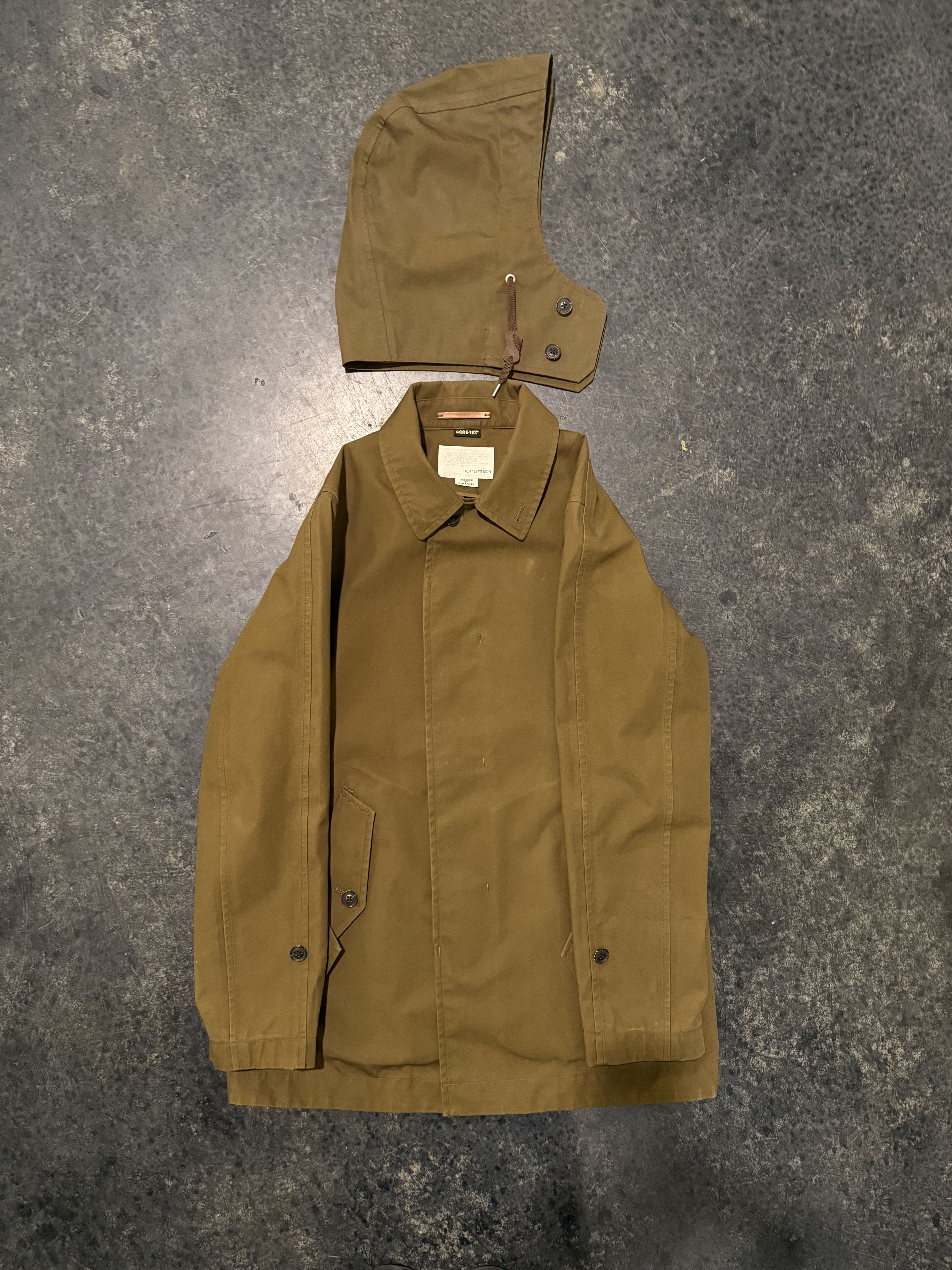 Nanamica Soutien Coat 2L Gore-Tex - Brown Size US XS / EU 42 / 0 - 4 Thumbnail