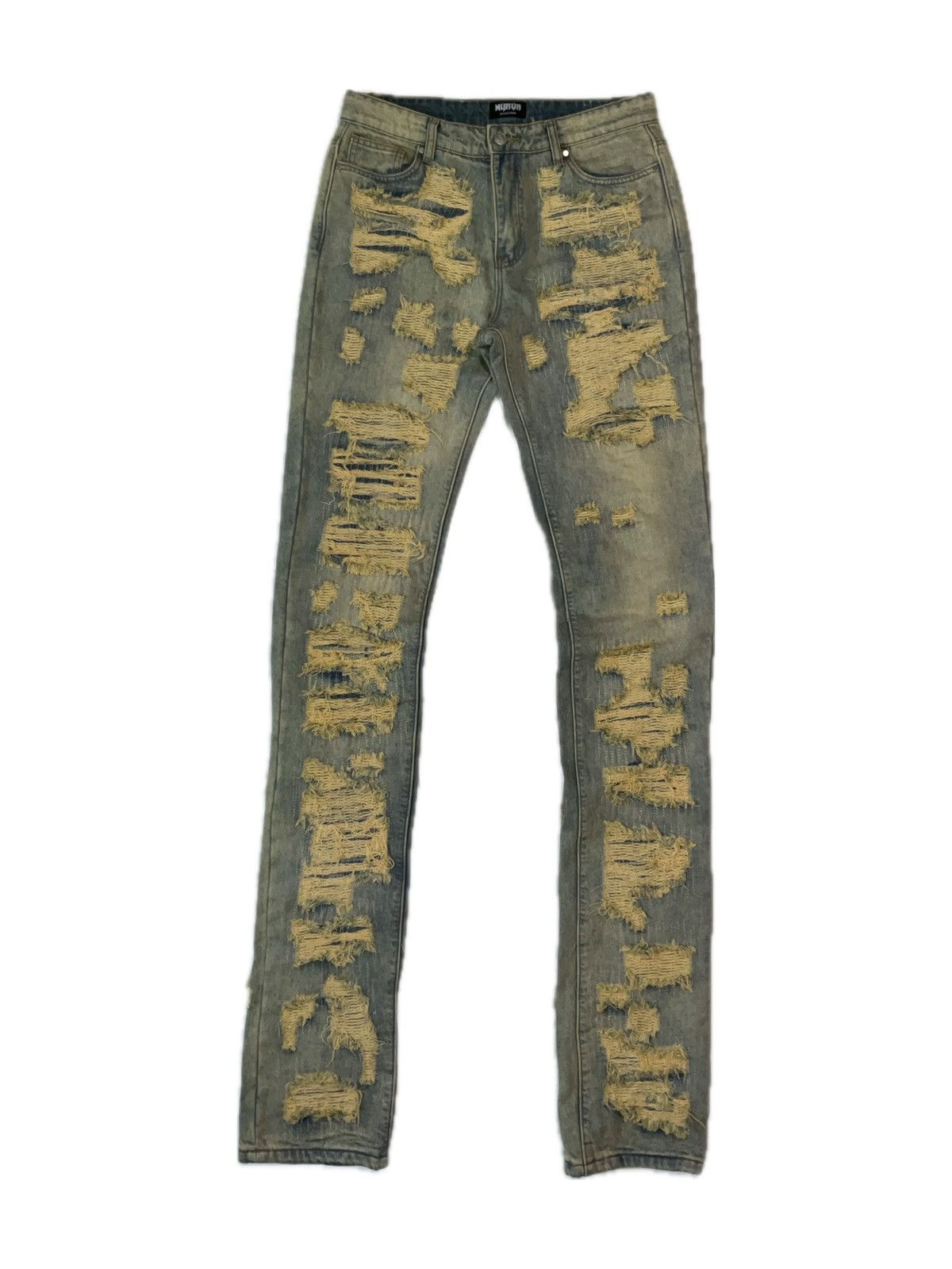 NYRVA Nyvra Stacked Denim Size US 32 / EU 48 - 1 Thumbnail