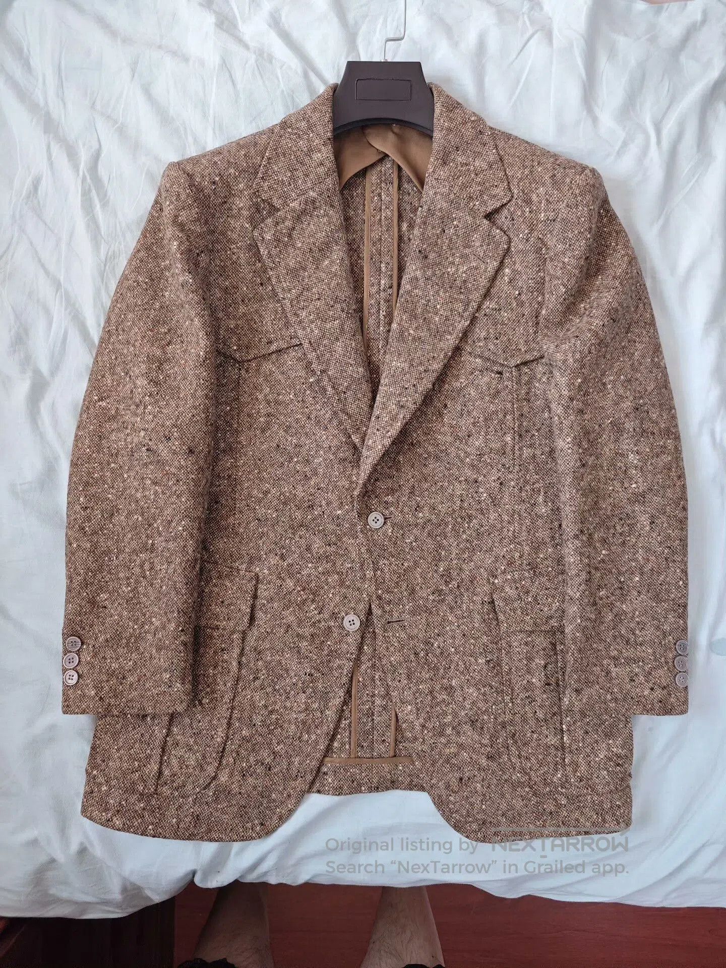 Gucci Custom Italian Tweed Hunting Jacket. Size US M / EU 48-50 / 2 - 5 Thumbnail