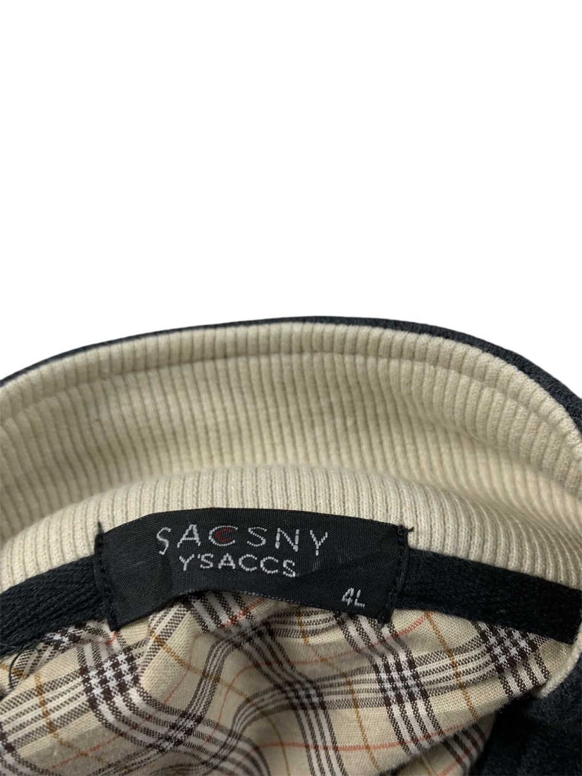 Yohji Yamamoto Sacsny y’sacs half zip sweater Size US XL / EU 56 / 4 - 6 Thumbnail