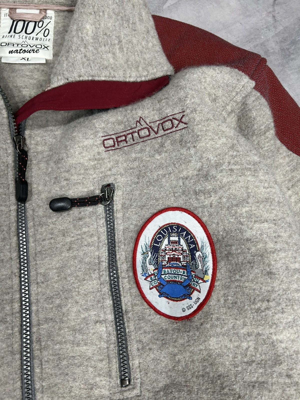 ORTOVOX Rare Men's Ortovox 100% Wool Mountain Jacket Size Size US XL / EU 56 / 4 - 6 Thumbnail