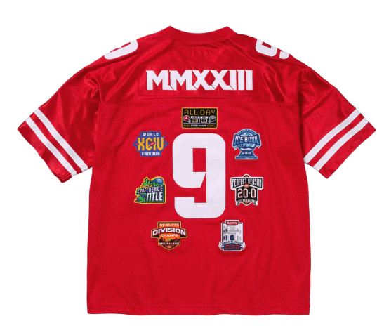 Supreme Supreme Championships Football Jersey (FW23) Red Large Size US L / EU 52-54 / 3 - 6 Thumbnail