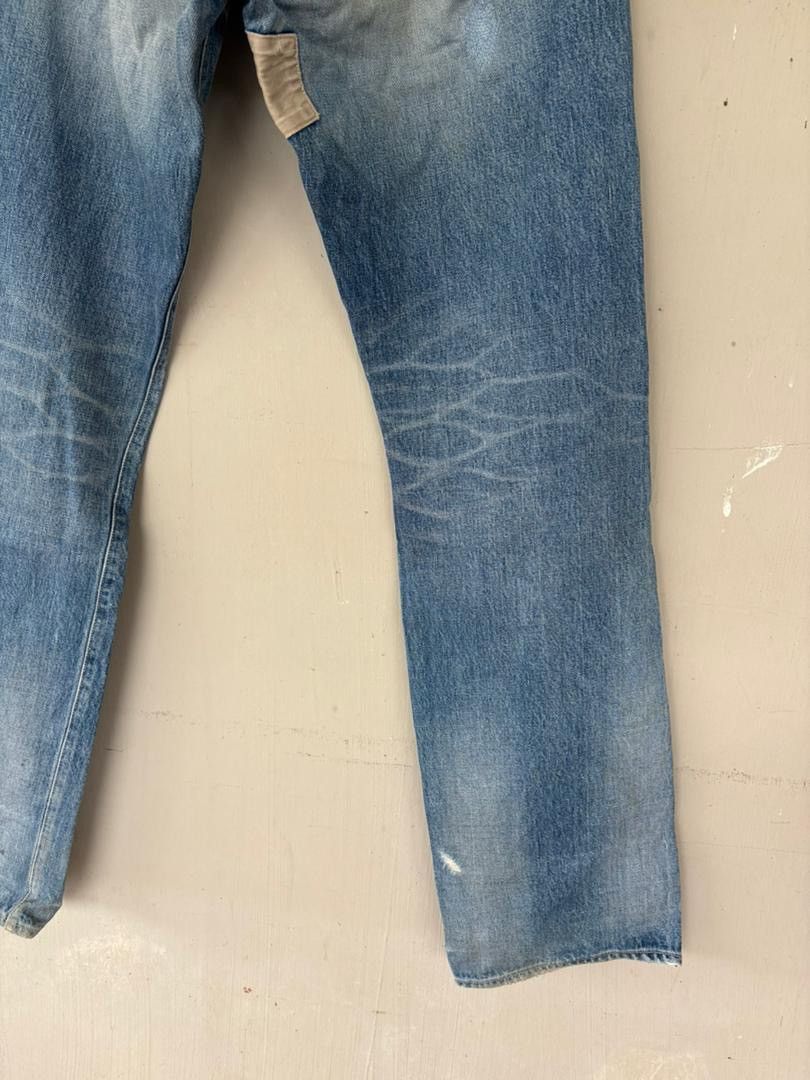 Japanese Brand VTG KuroDenim Selvedge Distressed Rare Selvedge Japan Denim Size US 34 / EU 50 - 10 Thumbnail