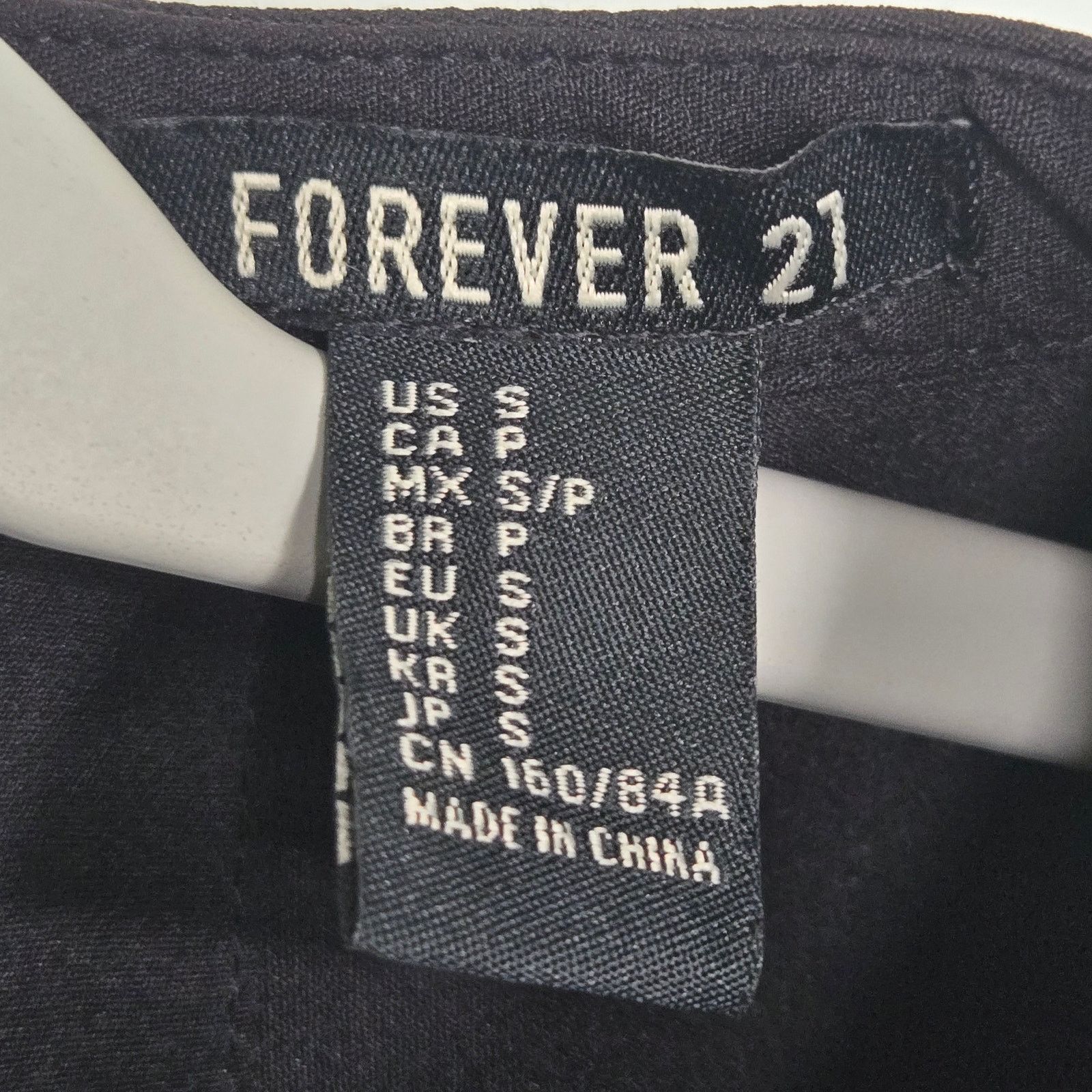 Forever 21 Forever 21 Black Mod Style Dress Size Small Size S / US 4 / IT 40 - 3 Thumbnail