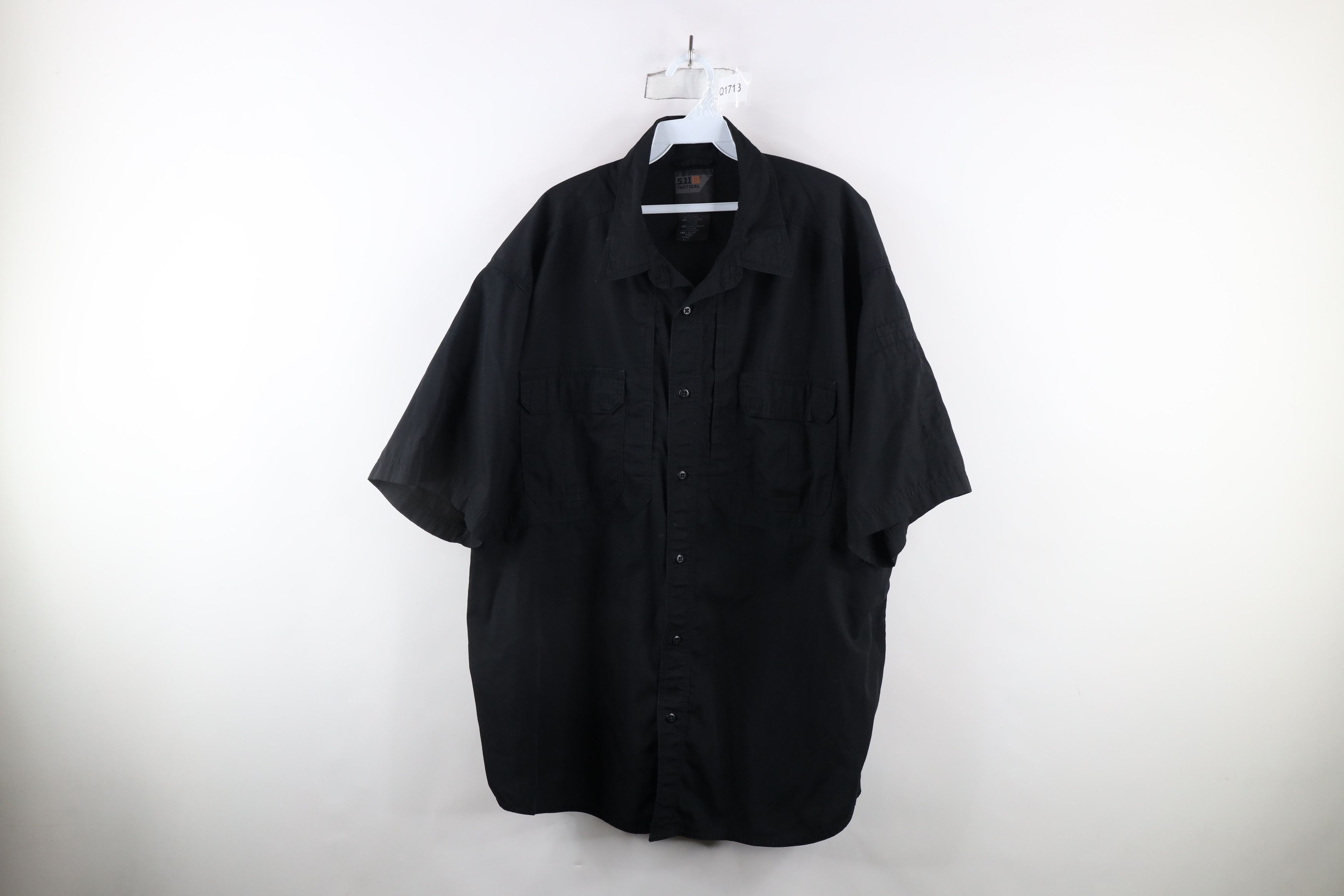 Vintage 5.11 Tactical Series Uniform Short Sleeve Button Shirt Size US XXL / EU 58 / 5 - 1 Thumbnail