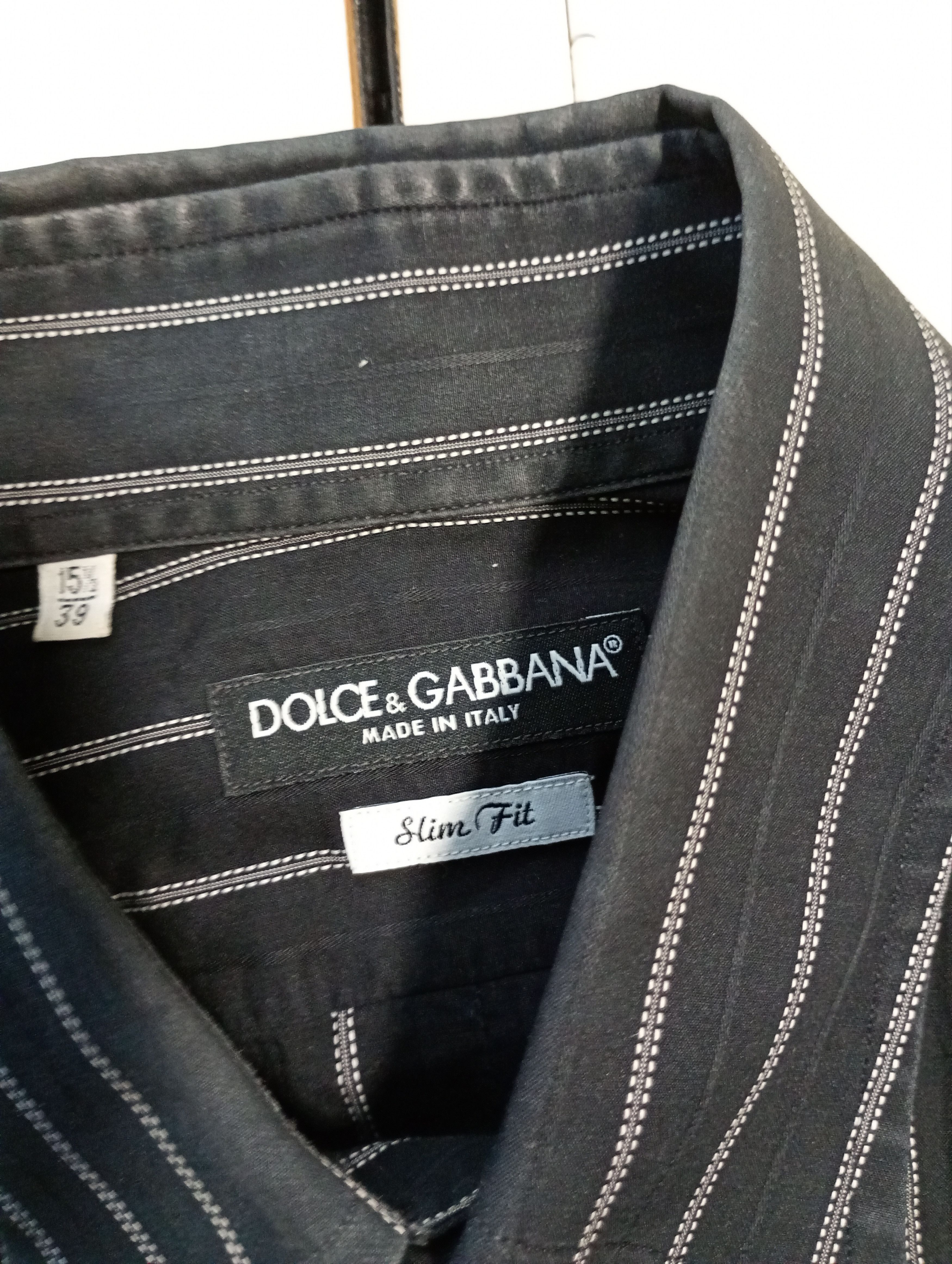 Dolce & Gabbana Dolce & Gabbana Striped Shirt Vintage Size US M / EU 48-50 / 2 - 7 Thumbnail