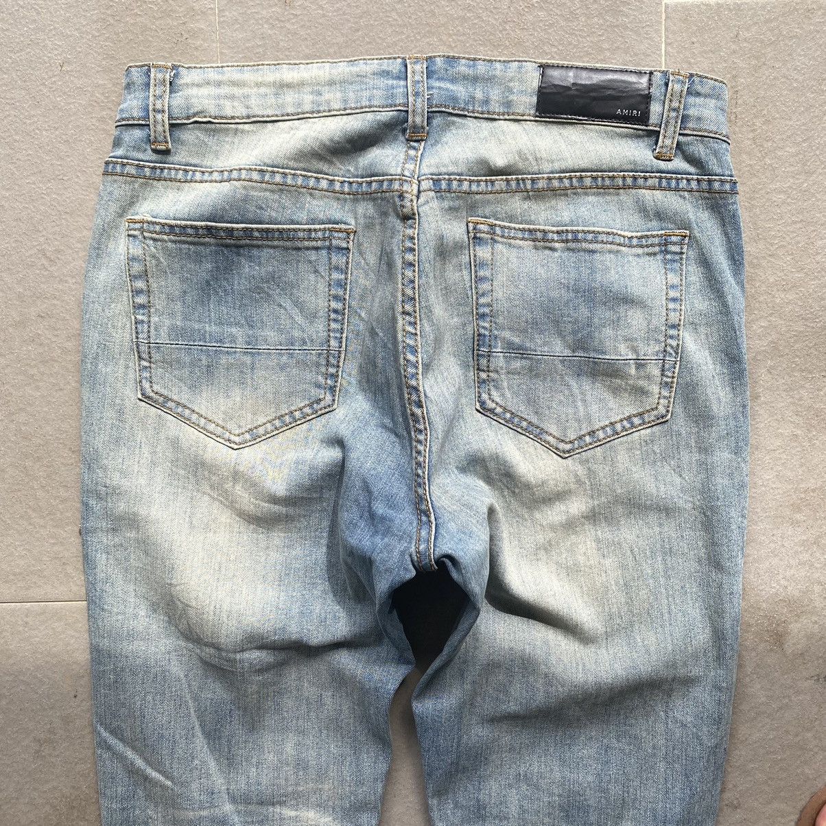 Designer Designer distressed denim boro patches skinny Size US 32 / EU 48 - 8 Thumbnail