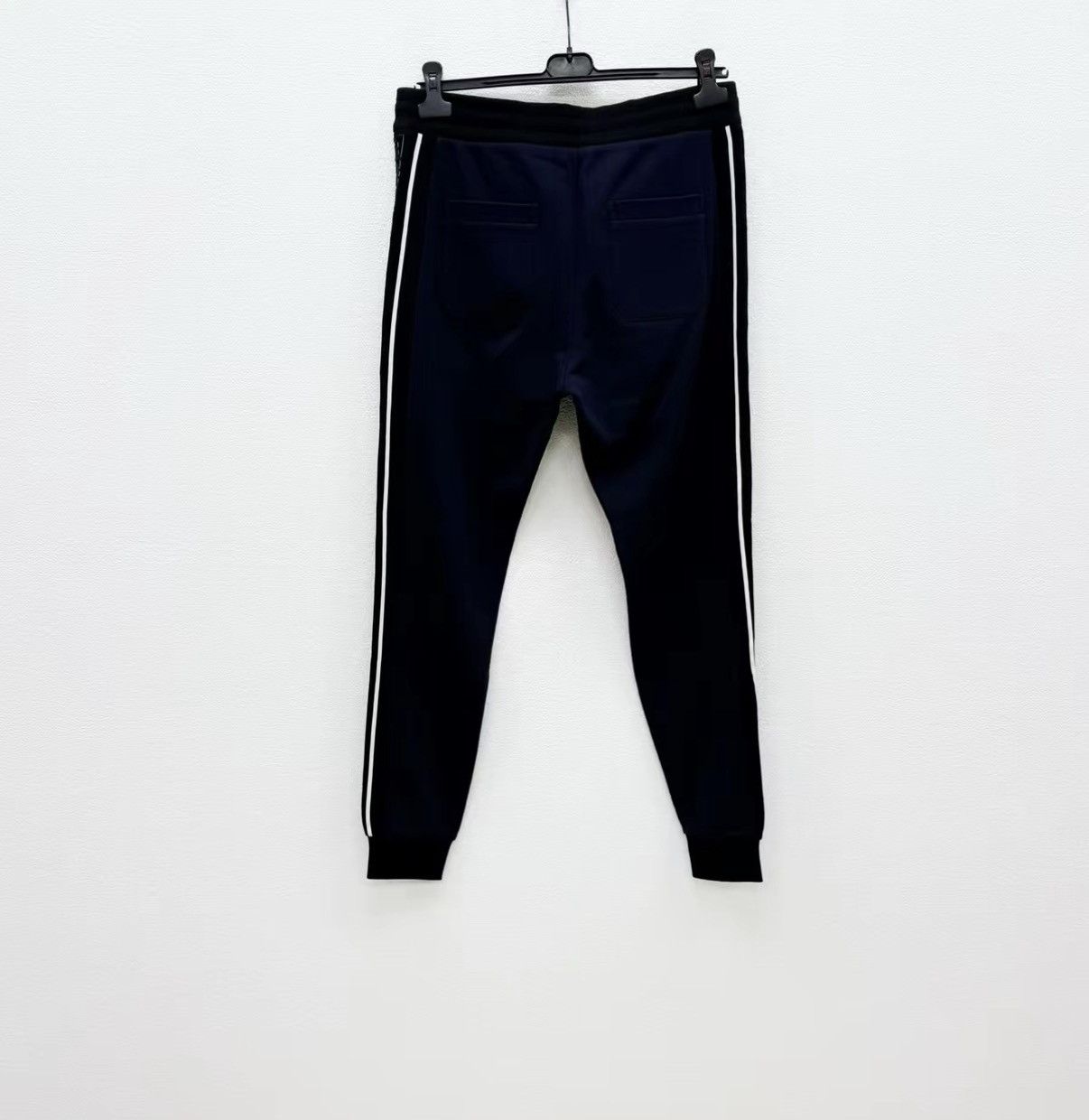 Balmain BALMAIN Flocked Logo 100% Cotton Drawstring Sweatpants J30 Size US 38 / EU 54 - 4 Thumbnail