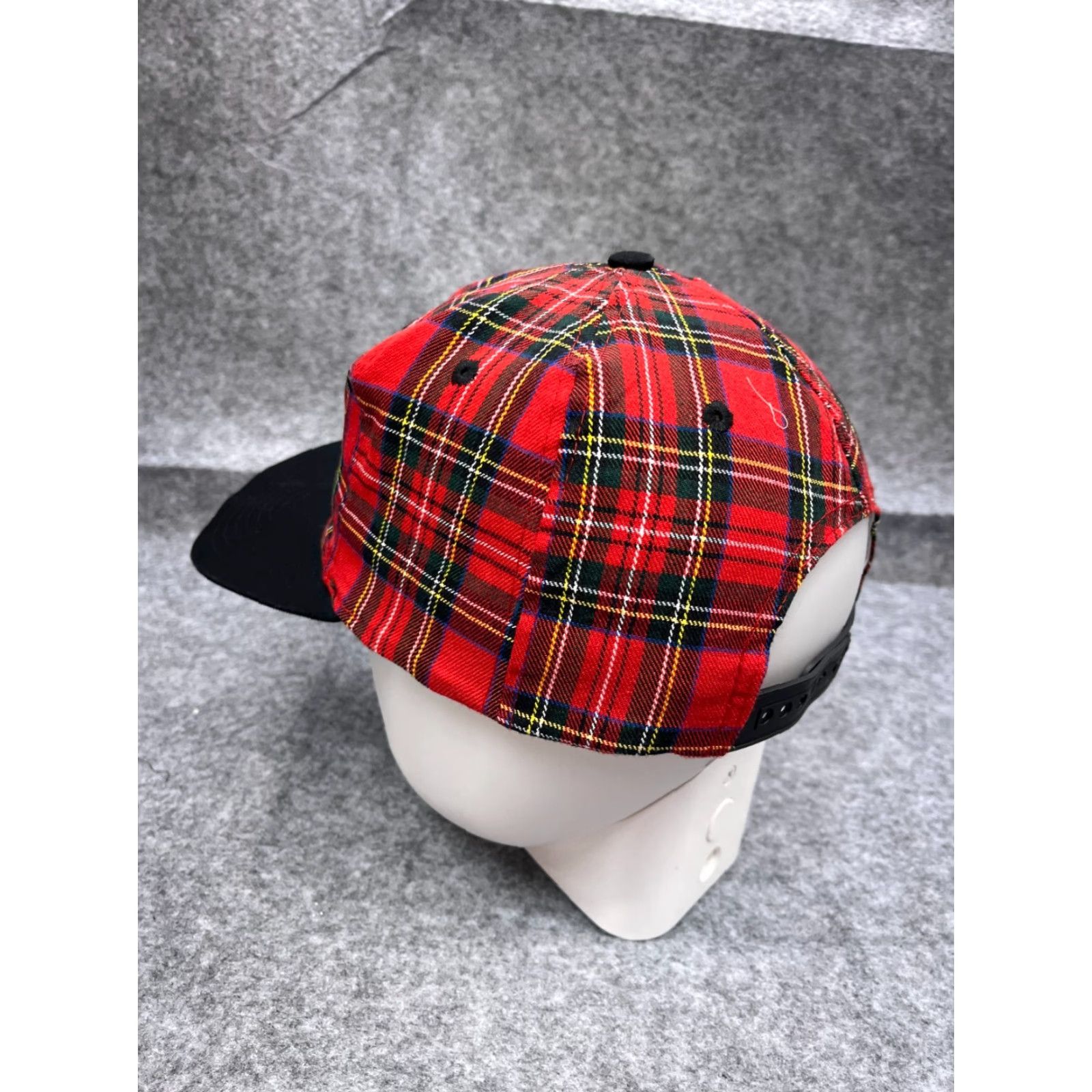 Vintage Nike Stone Hill Winery Missouri's Hat Cap Snap Back Adult One Size Red Plaid Cotton Size ONE SIZE - 5 Thumbnail