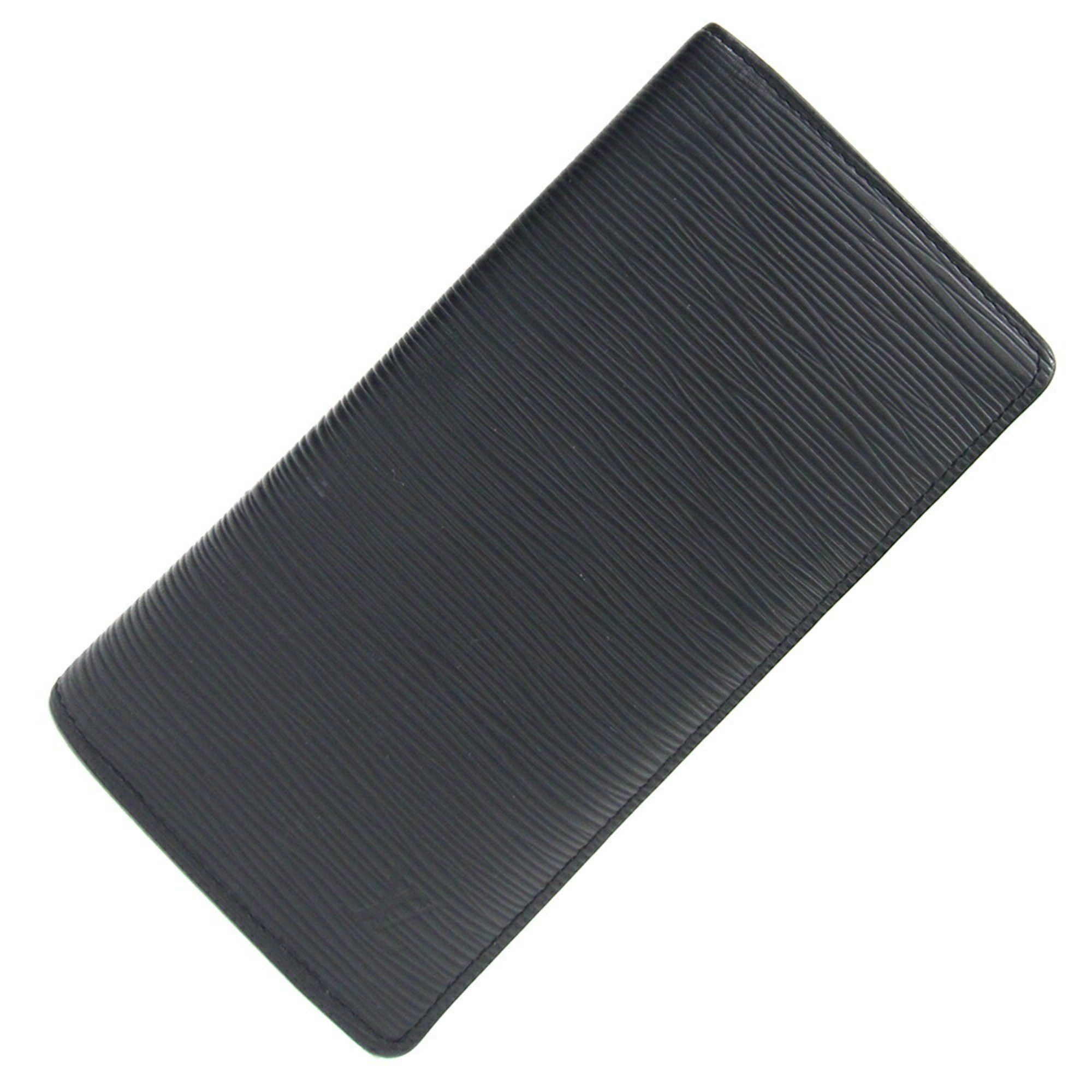 Louis Vuitton Louis Vuitton Bi-fold Long Wallet Epi Portefeuille Brazza M60622 Noir Black Men's LOUIS VUITTON Size ONE SIZE - 1 Thumbnail