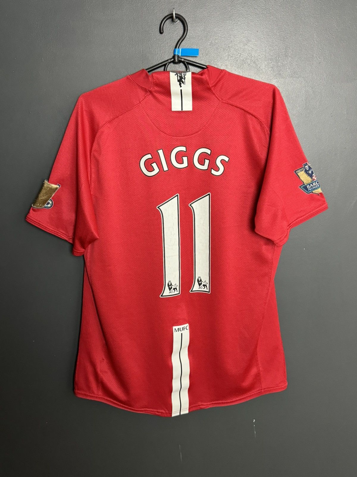 Nike Manchester United 07/09 Home Giggs Football Jersey Size US M / EU 48-50 / 2 - 1 Thumbnail