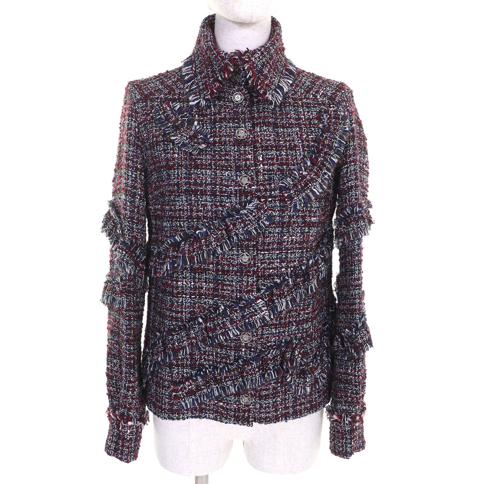 Chanel Chanel Chanel Dallas Mixed Tweed Jacket Others Outerwear P49469 DUTY FREE for USA Size ONE SIZE - 1 Thumbnail