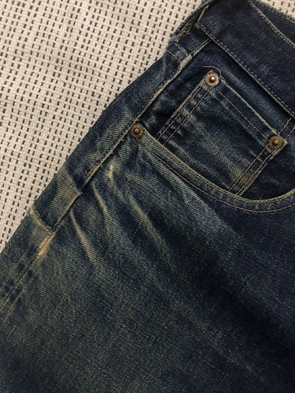 Japanese Brand × Johnbull John Bull Selvedge Blue Denim w30 Size US 30 / EU 46 - 7 Thumbnail