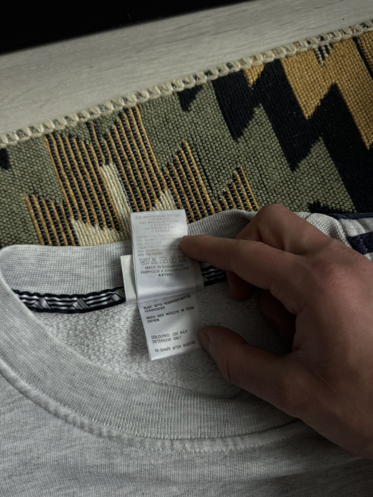 Adidas Vintage 90’s Adidas Oversized Sweatshirt Size US L / EU 52-54 / 3 - 11 Thumbnail