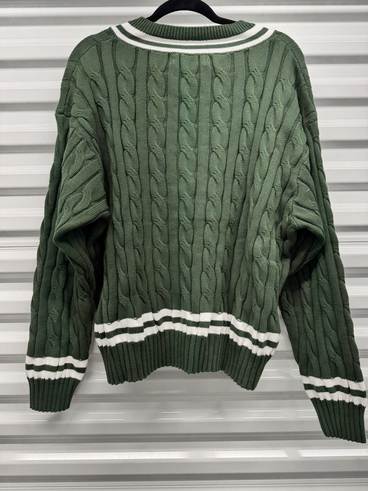 Vale VALE Everyones Lives Forever Knit Cable Sweater Large Size US L / EU 52-54 / 3 - 2 Thumbnail