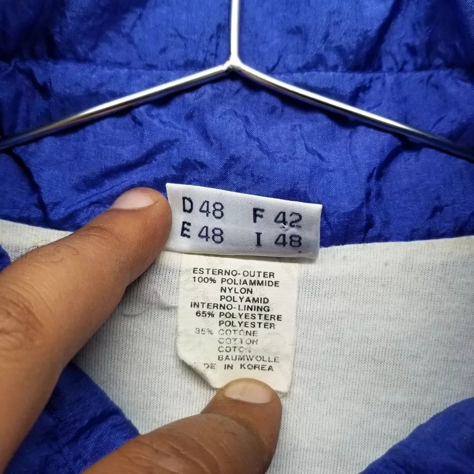Sergio Tacchini Vintage Sergio Tacchini Jacket Womens 38 Blue Full Zip Size 4XL / US 24-26 - 7 Thumbnail