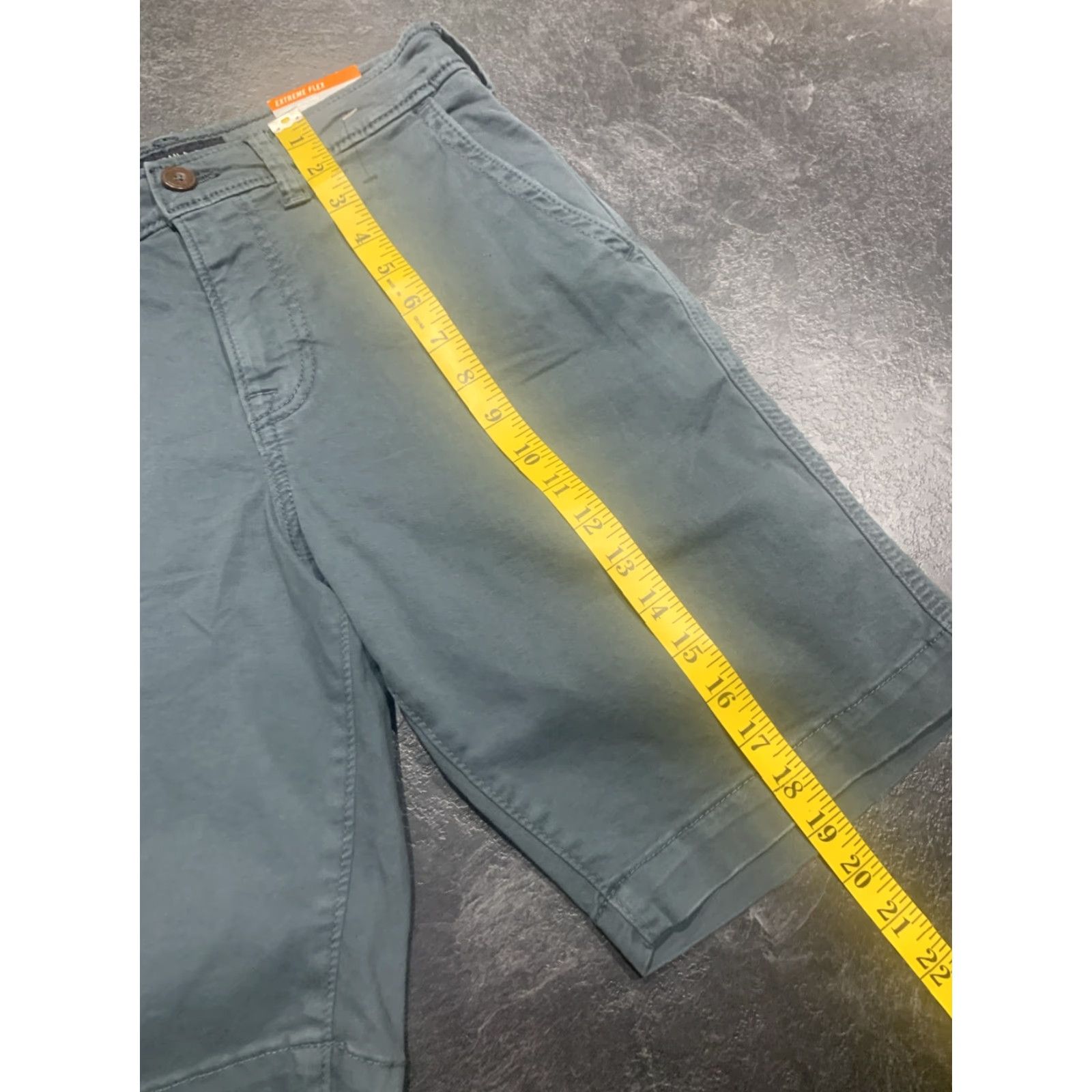 American Eagle Outfitters American Eagle Men’s Classic Shorts Size 26 Regular Chino Slate Blue New Size US 26 / EU 42 - 6 Thumbnail