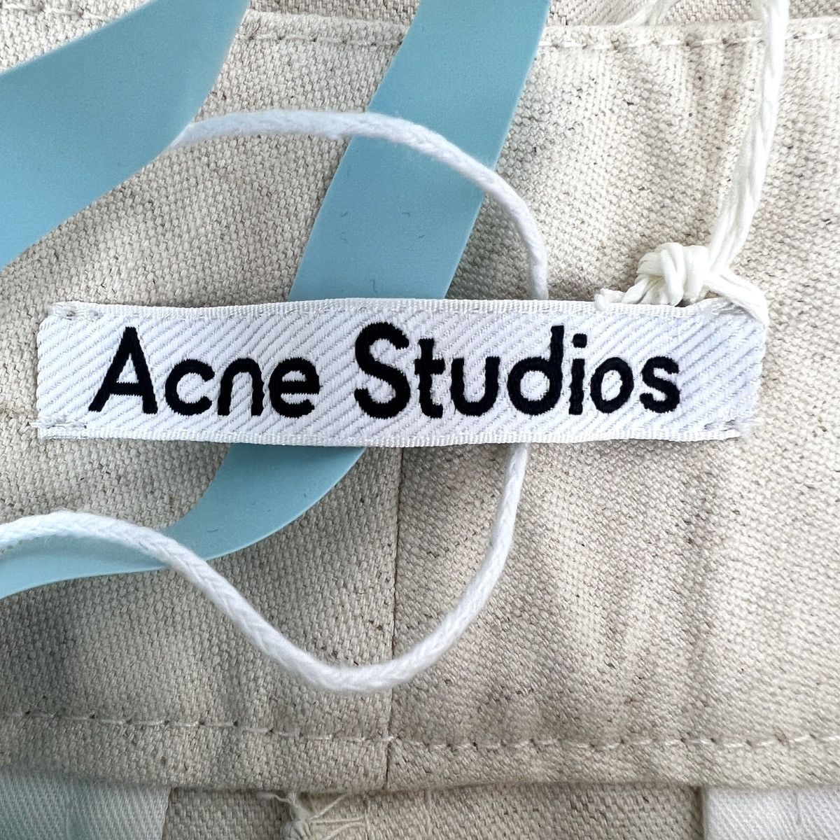 Acne Studios Acne Studios Beige Linen Casual Five-point Pants K26WX Size 24" / US 00 / IT 34 - 5 Thumbnail