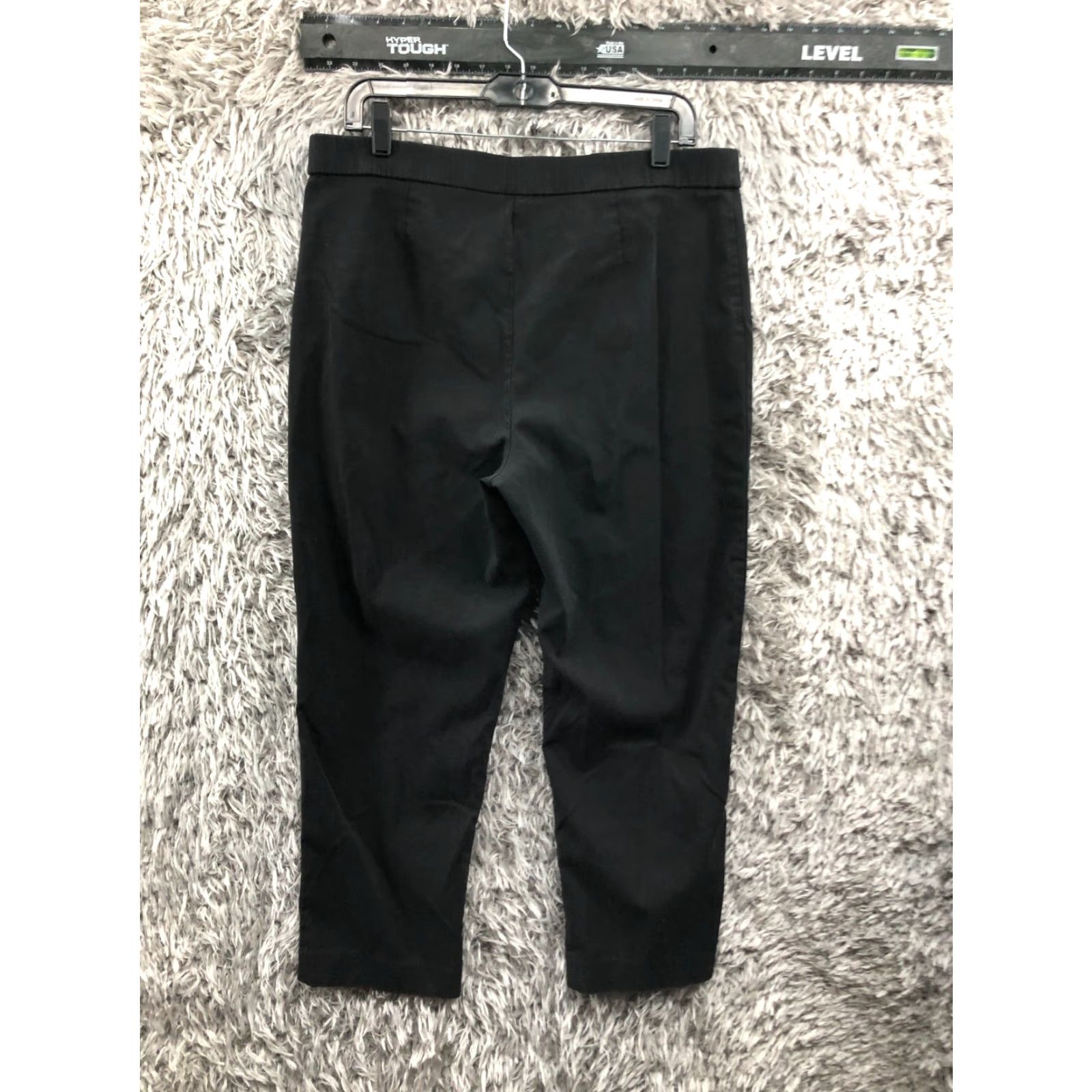 Vintage Prophecy Pull On Pants XL Womens Mid Rise Crop Leg Black Size 40" / US 18 - 5 Thumbnail