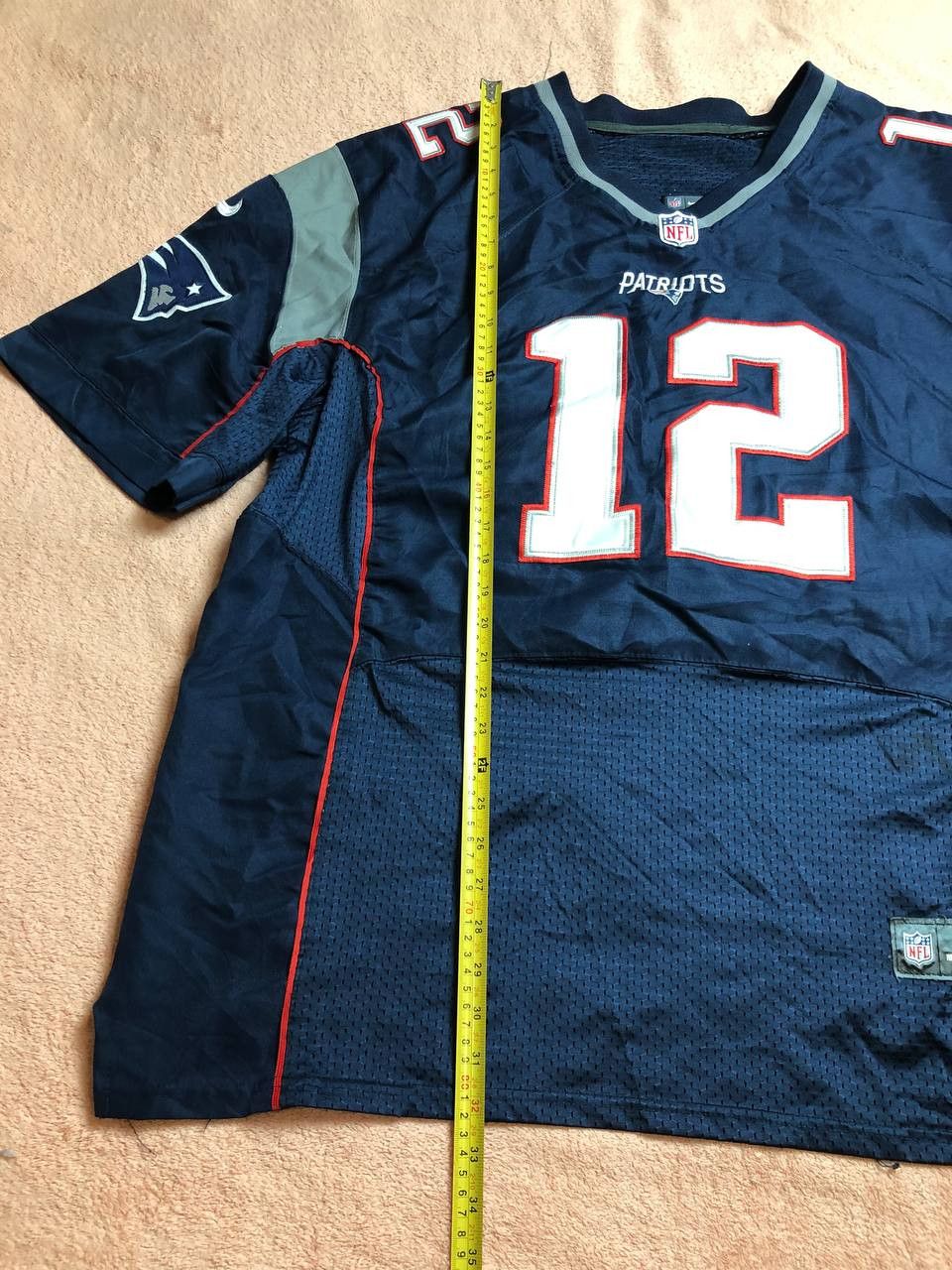 Nike Vintage Nike England Brady №12 Football Jersey Size XL Size US XL / EU 56 / 4 - 9 Thumbnail
