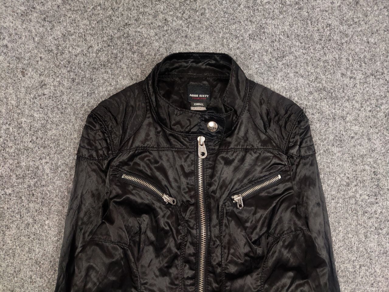 Miss Sixty Vintage Miss Sixty Zip pearl Black Light Jacket Y2K Style Size XS / US 0-2 / IT 36-38 - 7 Thumbnail