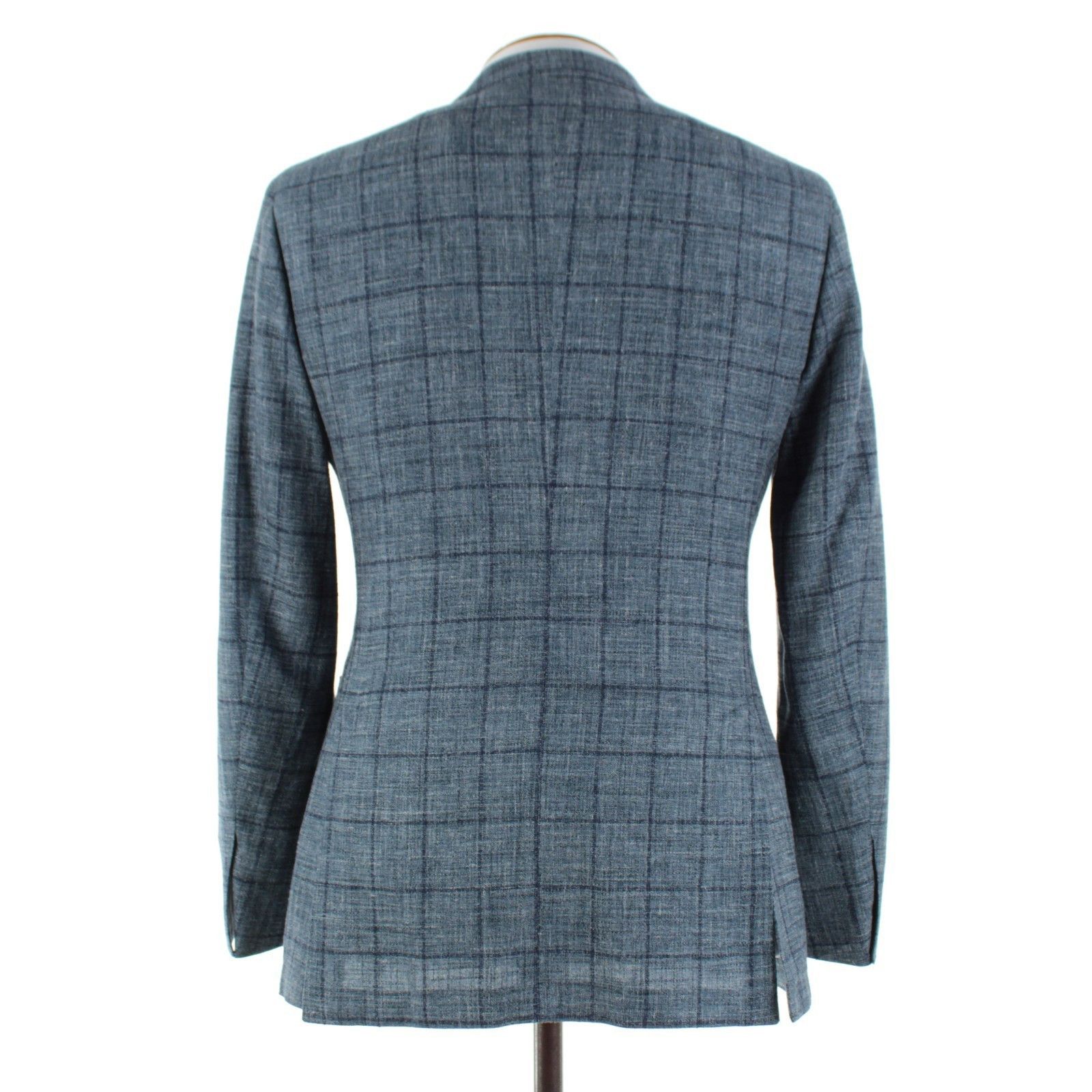 Luciano Barbera Luciano Barbera Sport Coat Size 38 US in Blue Size 38R - 5 Thumbnail