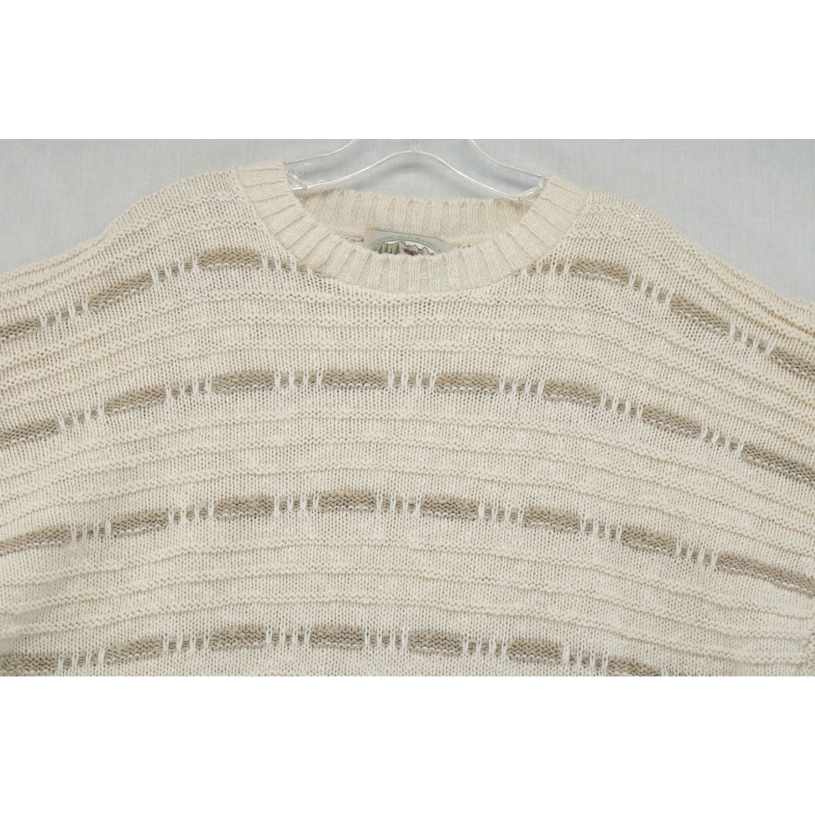 Vintage VINTAGE Alps Sweater Men XL Beige Wool Blend Textured USA Outdoor Christmas 90s Fashion Mens XL Beige Wool Blend Pullover Crew Neck US Made Size US XL / EU 56 / 4 - 7 Thumbnail