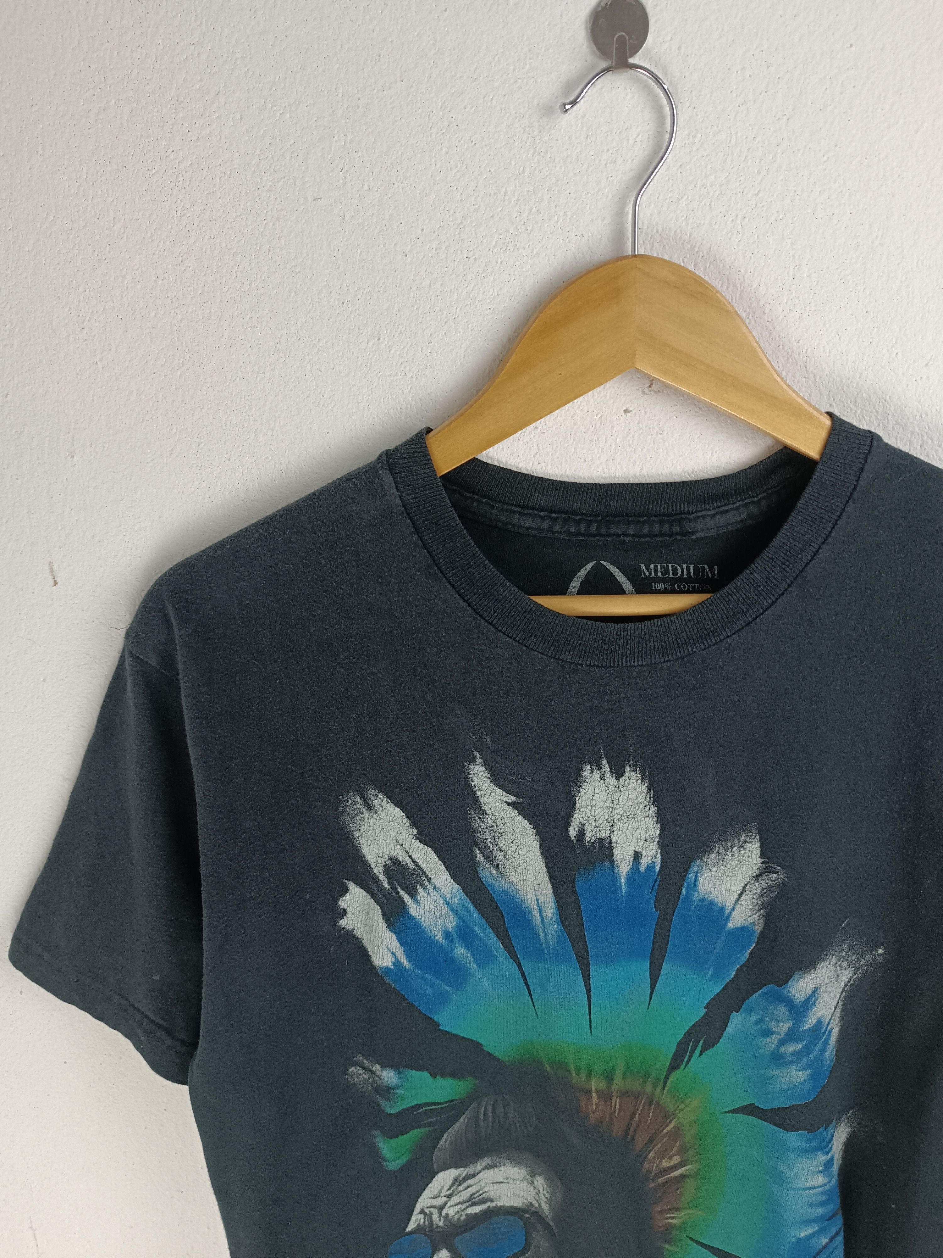 Rook VINTAGE ROOK CHIEF RED INDIAN GLASSES JOE KING ART TEE Size US M / EU 48-50 / 2 - 10 Thumbnail